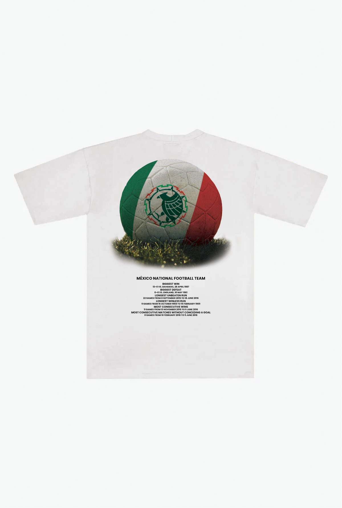 Mexico Football T-Shirt - White
