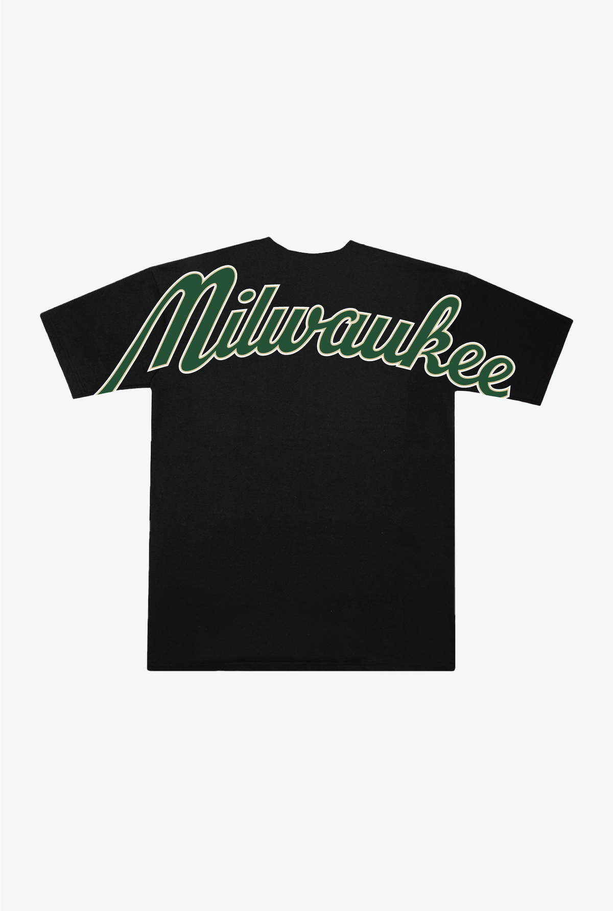 Milwaukee Bucks Spirit Heavyweight T-Shirt - Black