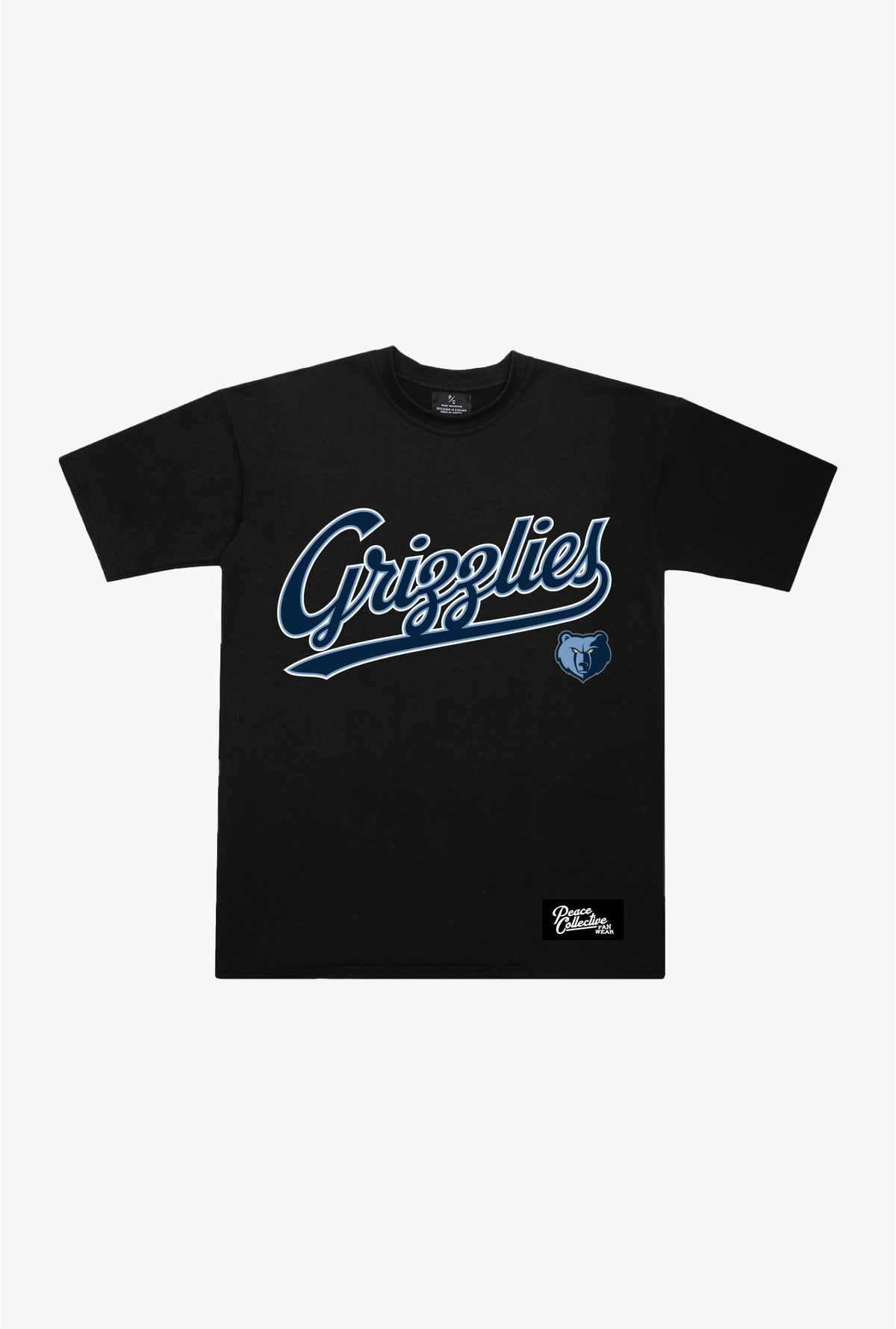 Memphis Grizzlies Spirit Heavyweight T-Shirt - Black