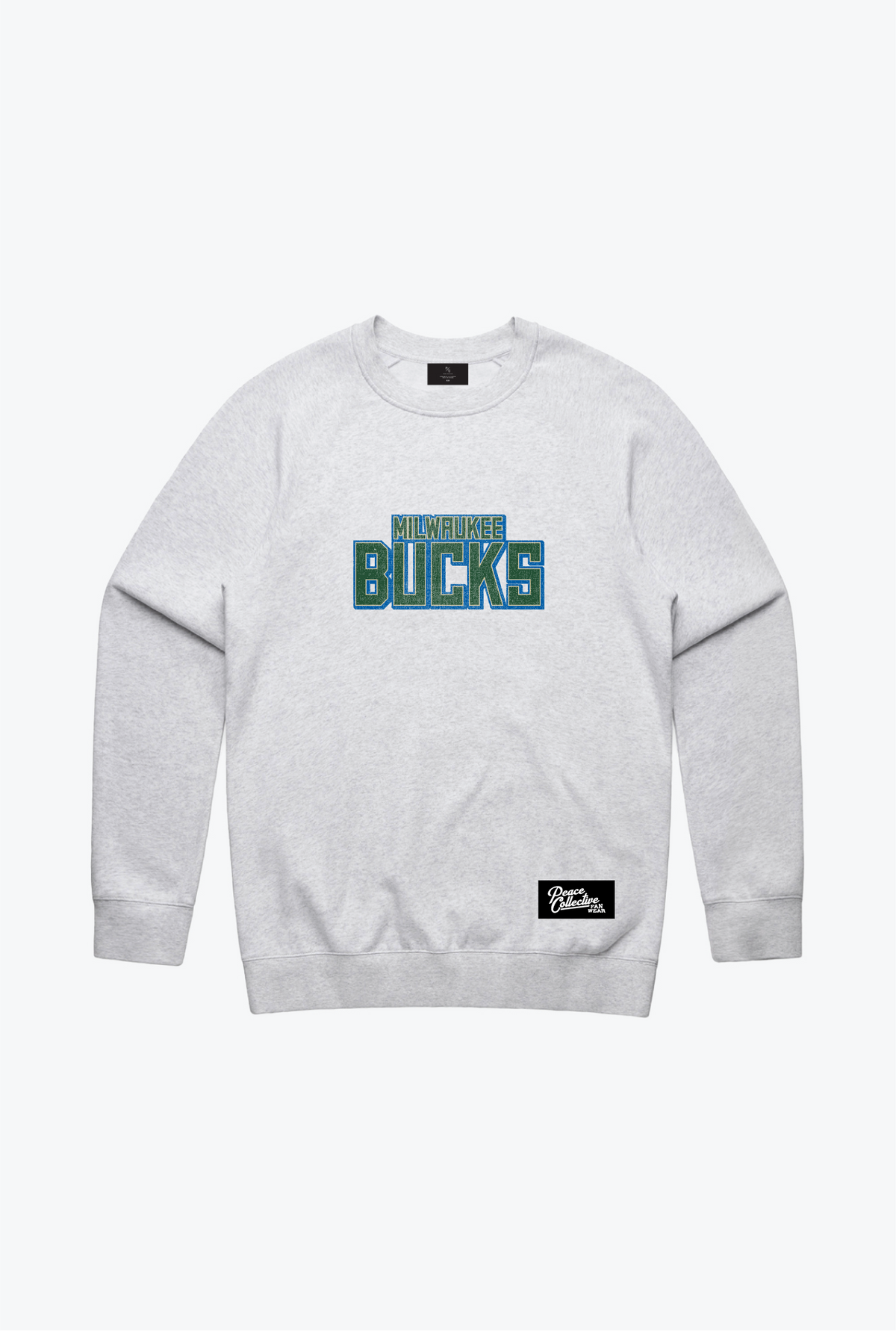 Milwaukee Bucks Spirit Crewneck - Ash