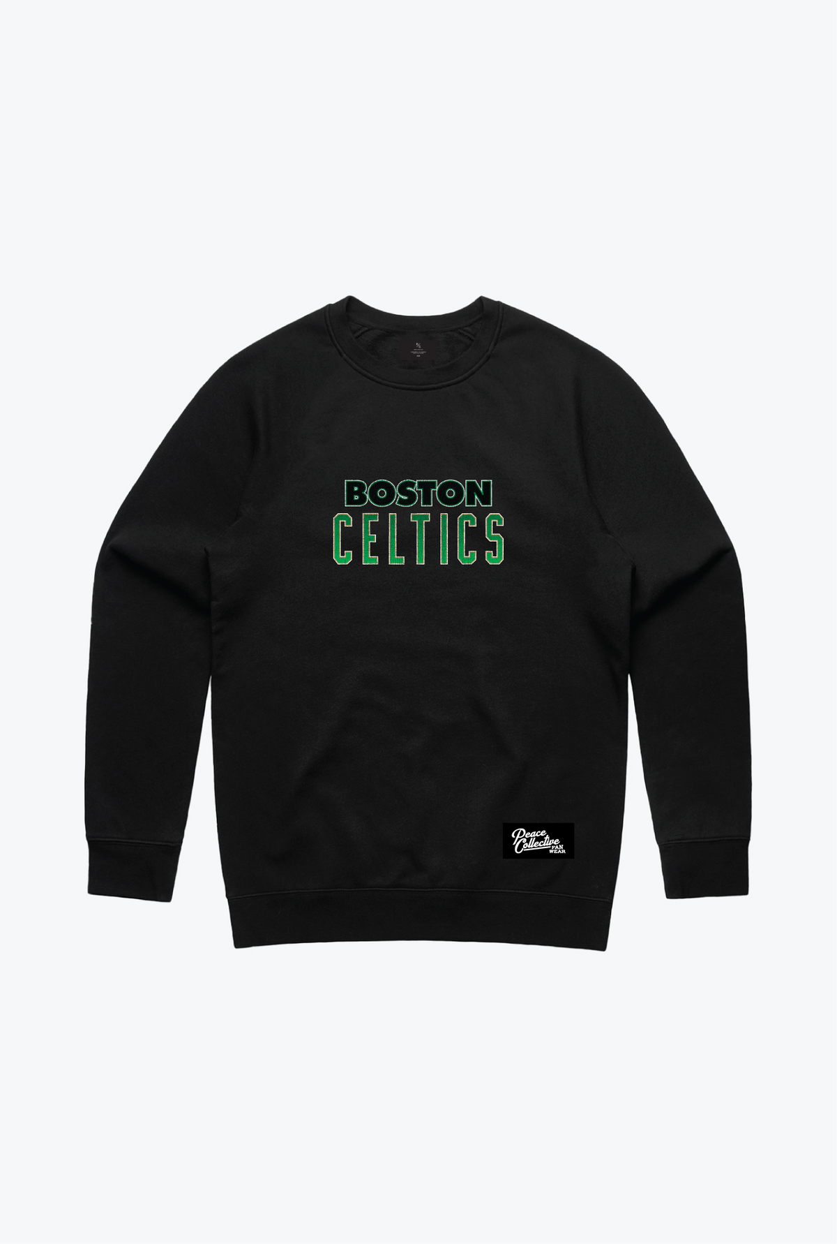 Boston Celtics Spirit Crewneck - Black