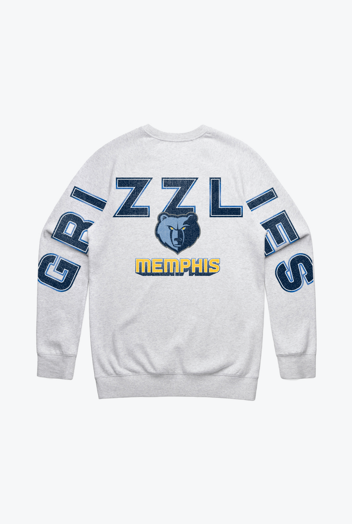 Memphis Grizzlies Spirit Crewneck - Ash