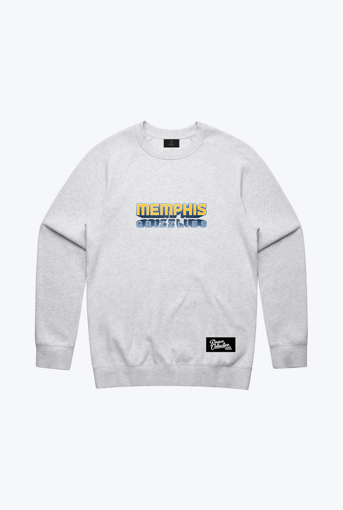 Memphis Grizzlies Spirit Crewneck - Ash