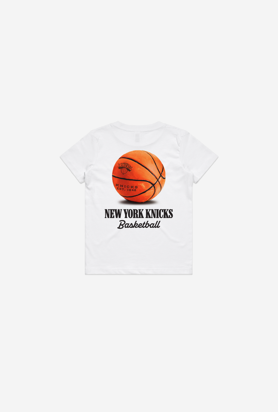 New York Knicks Fanleisure Kids T-Shirt - White