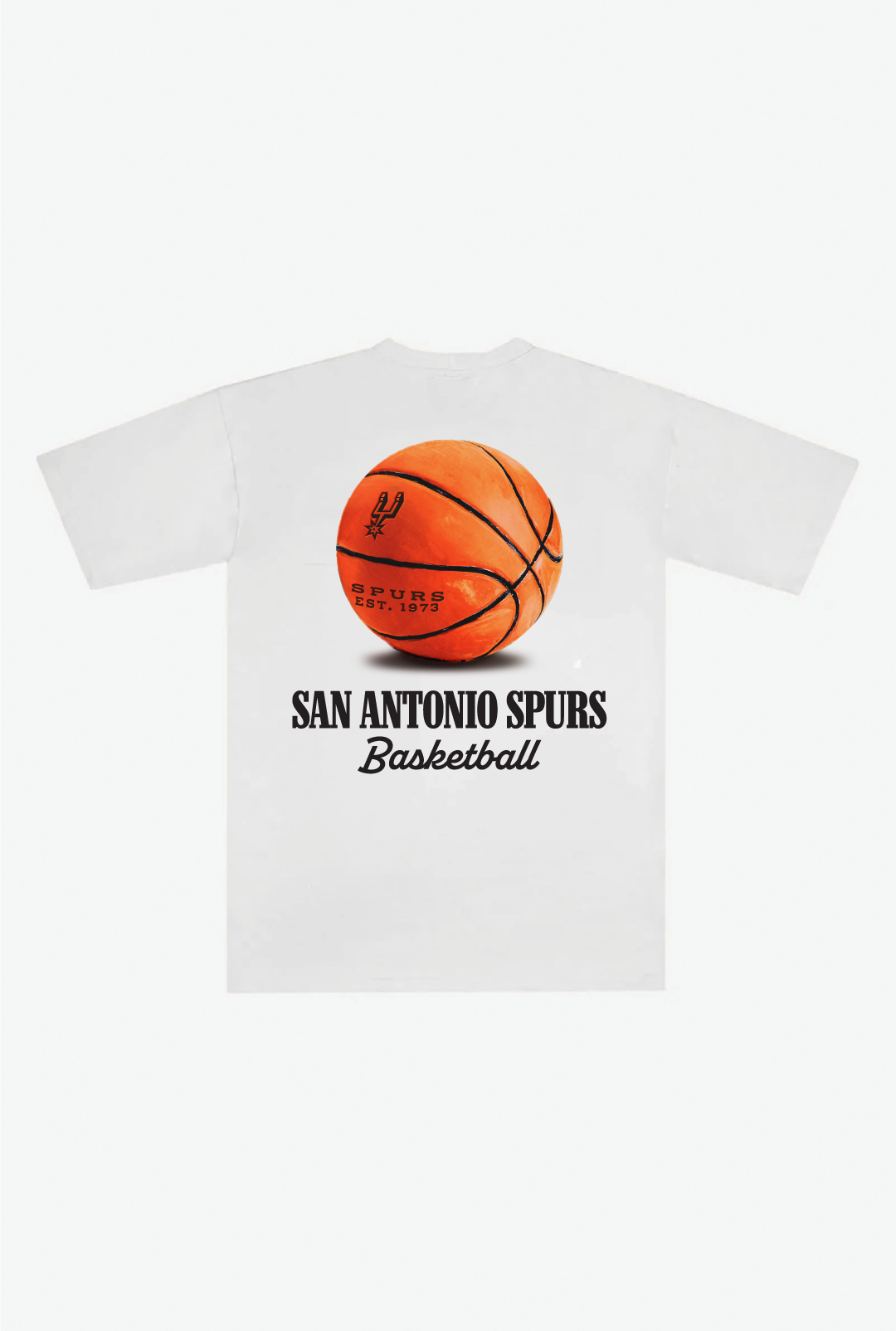 San Antonio Spurs Fanleisure Heavyweight T-Shirt - White