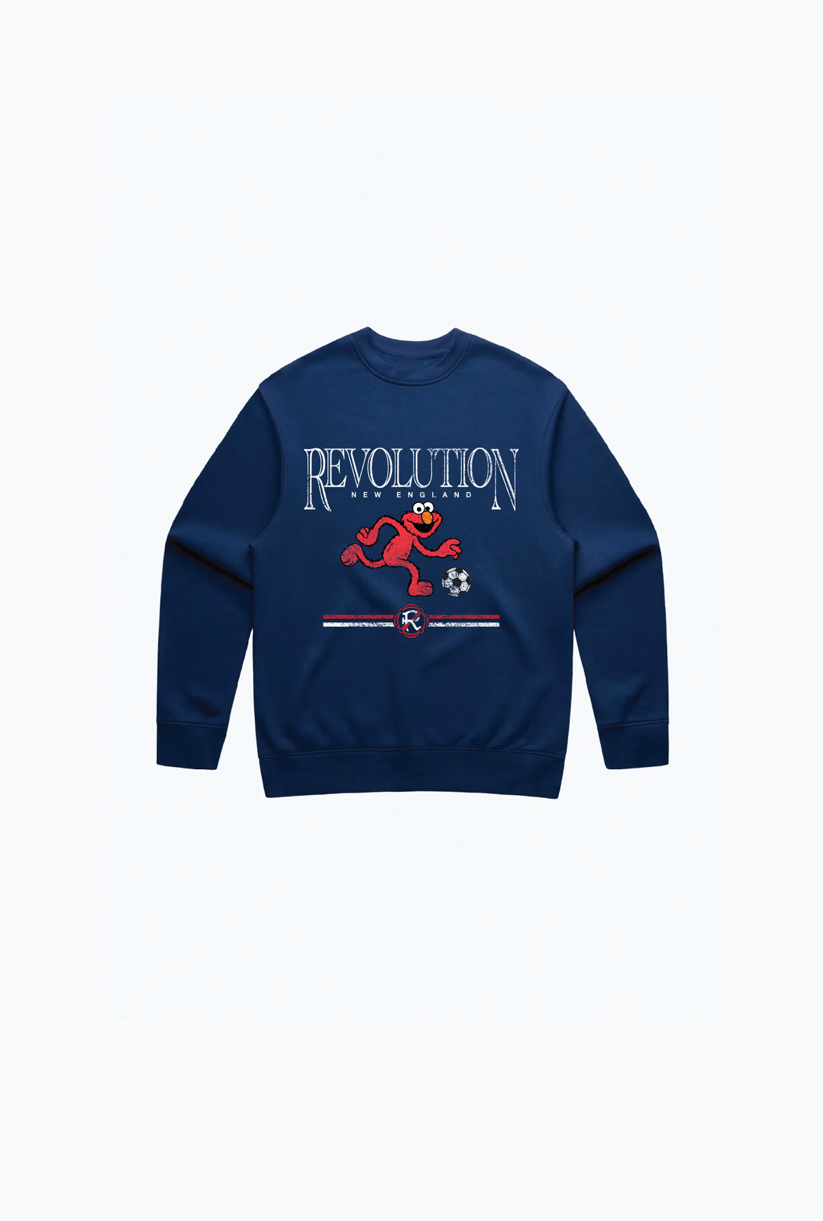 New England Revolution x Sesame Street Dribble Kids Crewneck - Blue