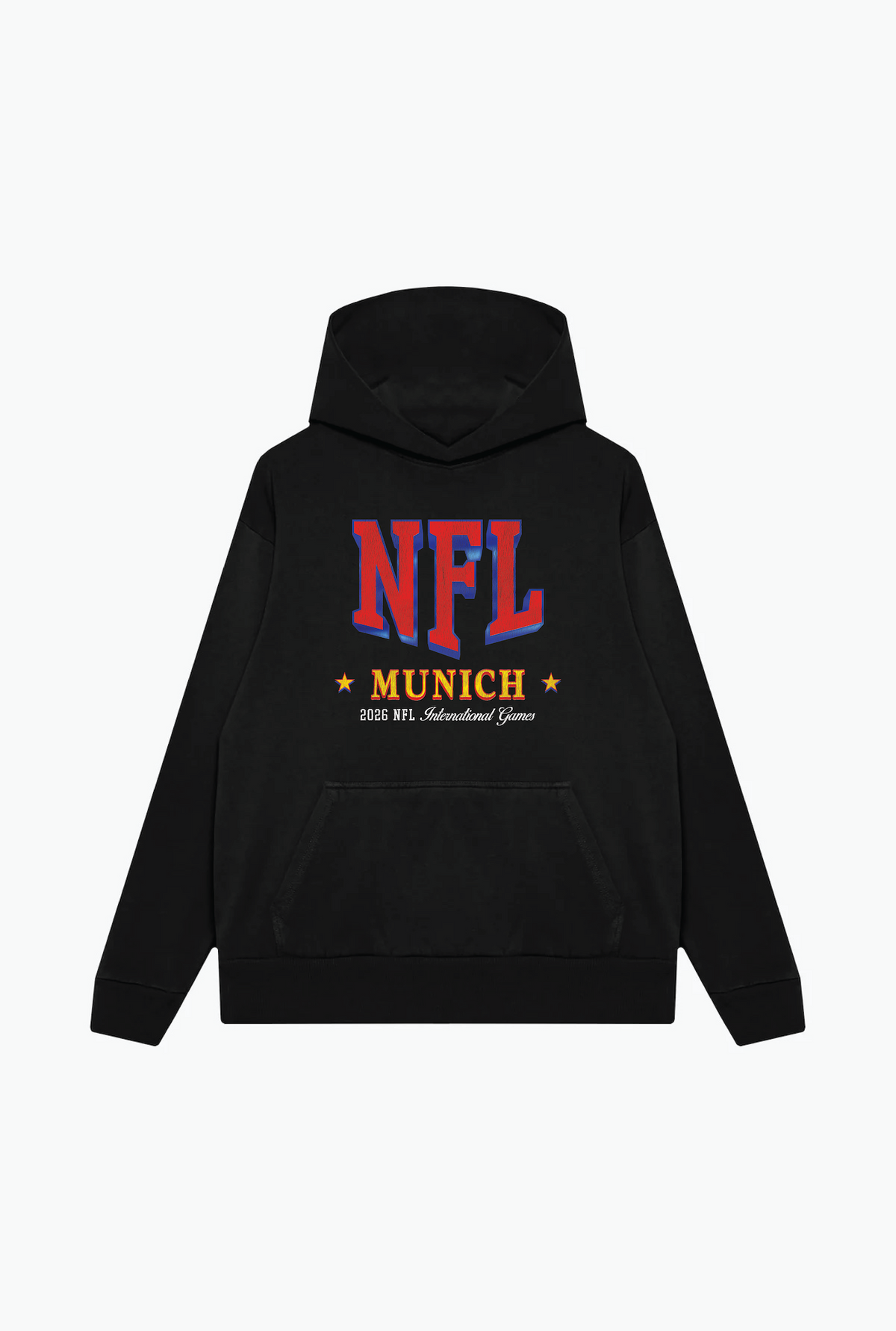 NFL Munich Heavyweight Hoodie - Black