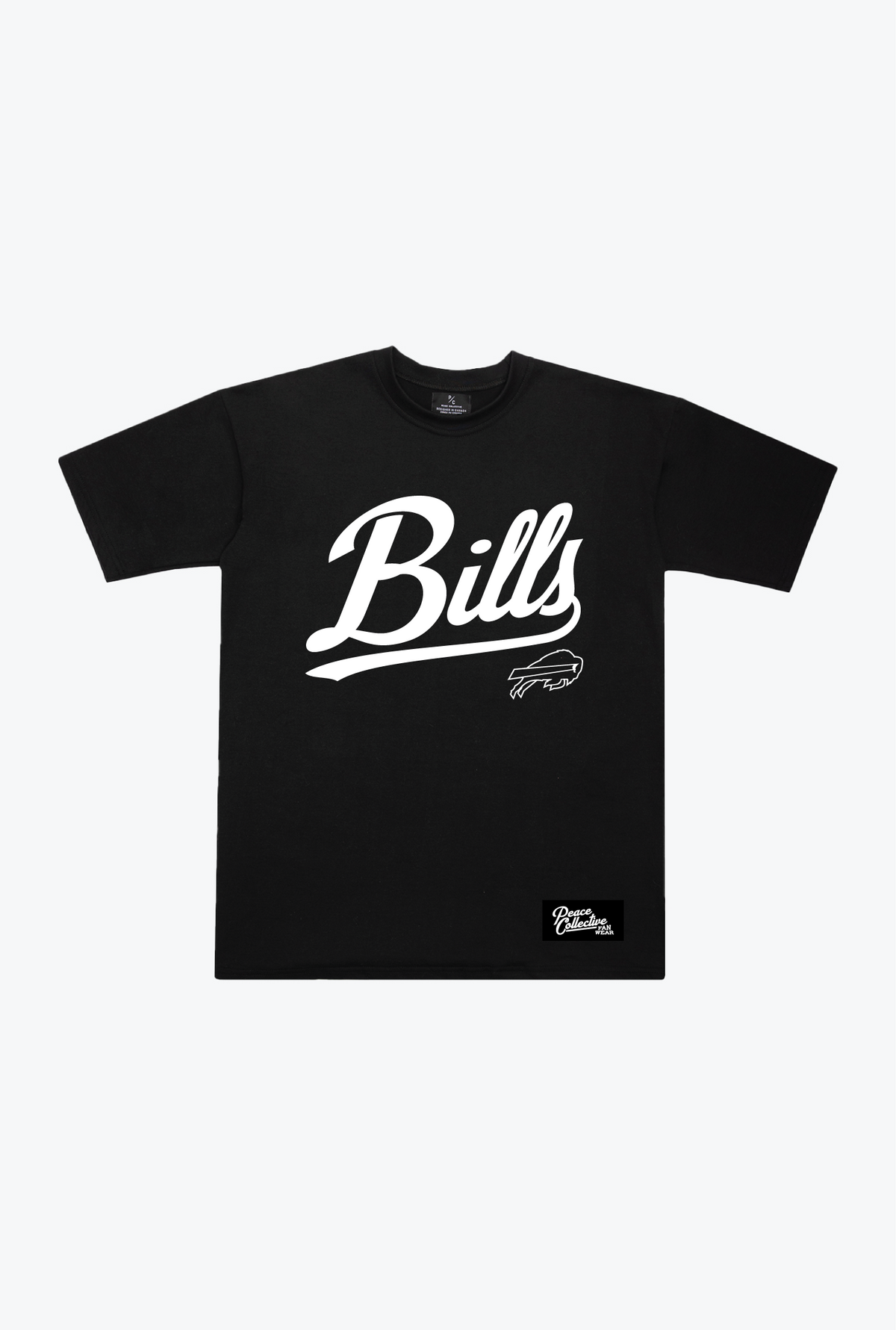 Buffalo Bills Script Heavyweight T-Shirt - Black
