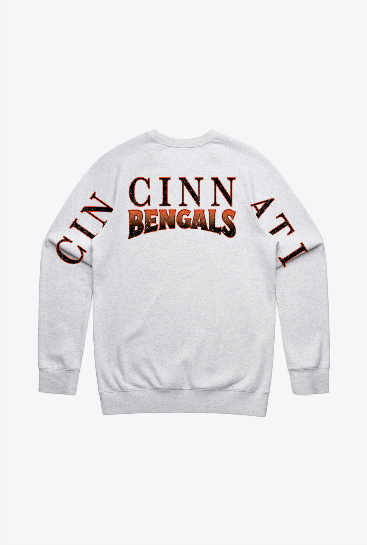 Cincinnati Bengals Spirit Crewneck - Ash