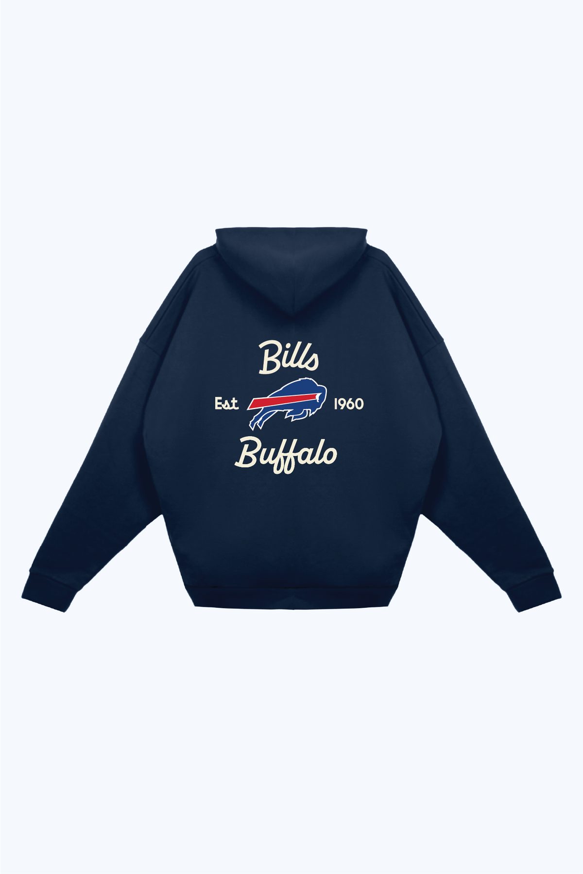 Buffalo Bills Fanleisure Heavyweight Hoodie - True Navy