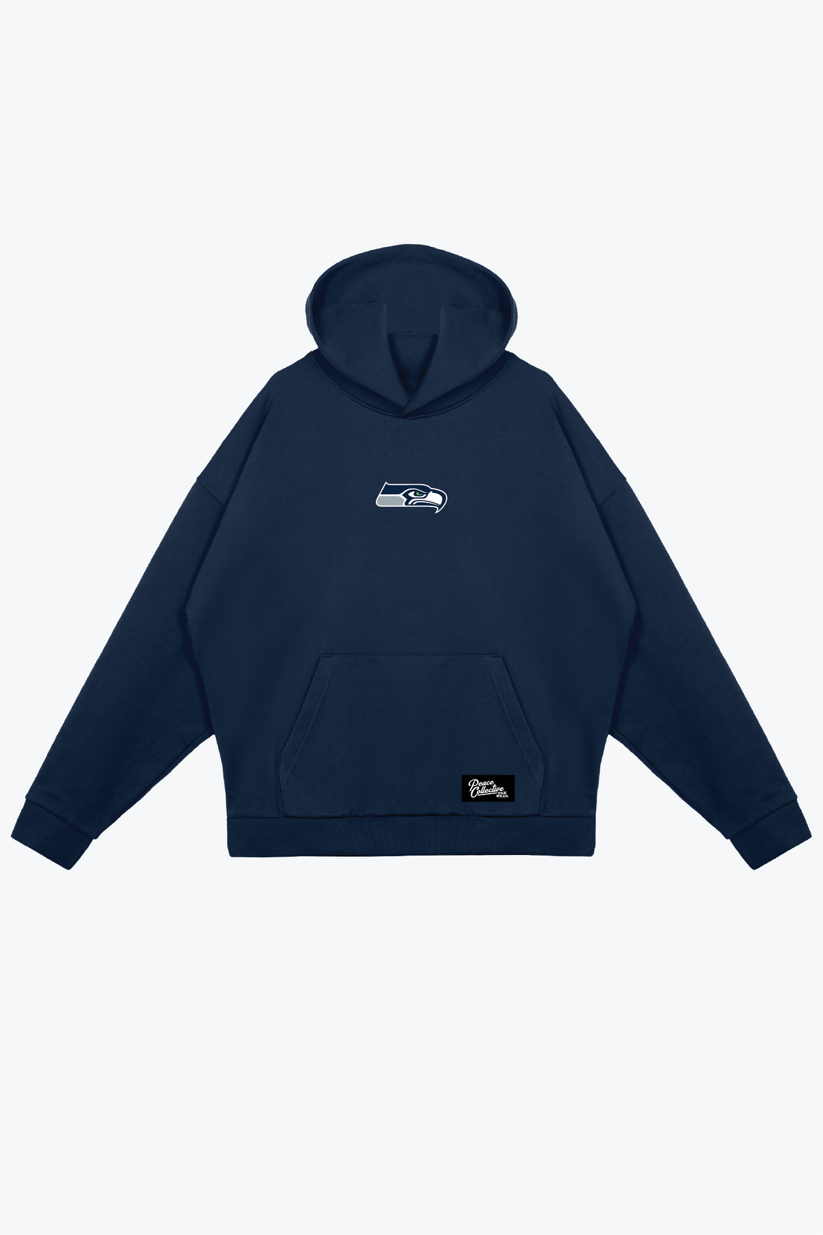 Seattle Seahawks Fanleisure Heavyweight Hoodie - True Navy