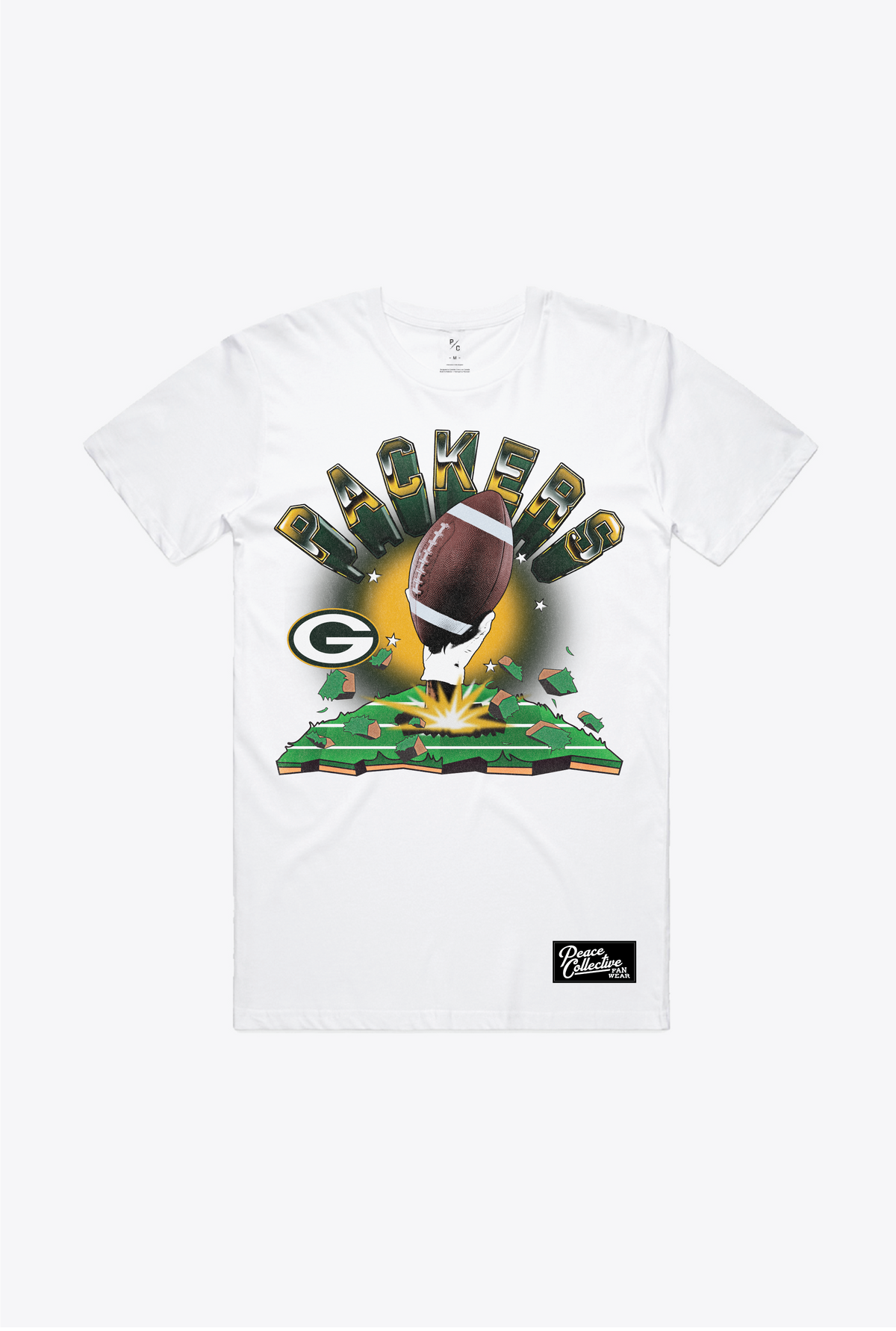 Green Bay Packers Vintage Clubhouse T-Shirt - White