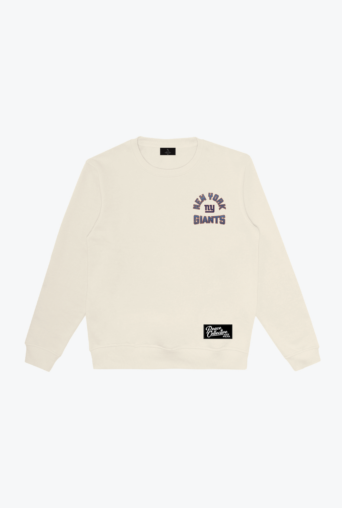 New York Giants Vintage Clubhouse Score Crewneck - Ivory