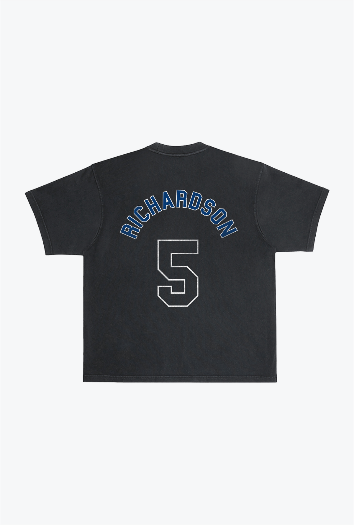Anthony Richardson Garment Dyed Heavyweight T-Shirt - Black