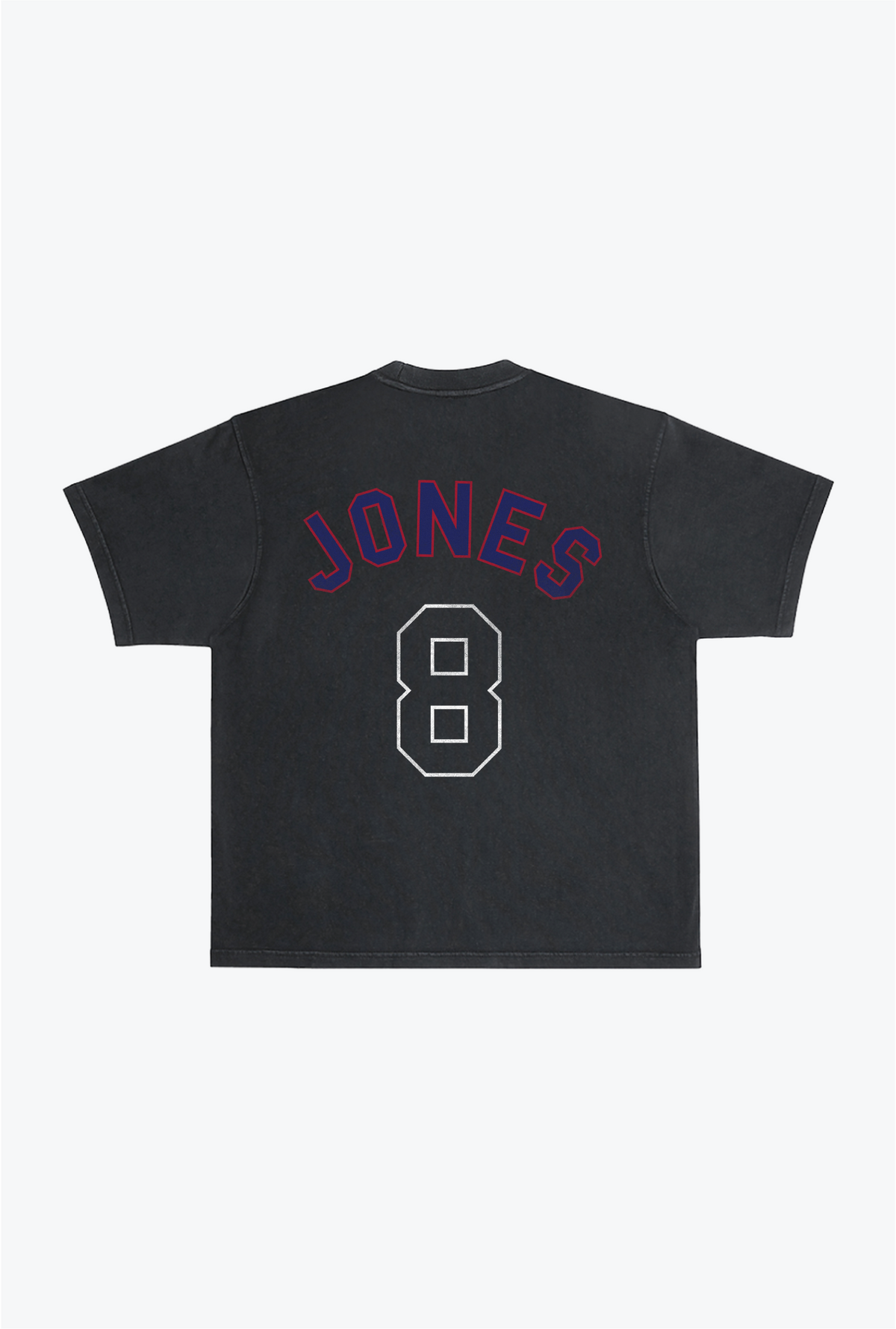 Daniel Jones Garment Dyed Heavyweight T-Shirt - Black