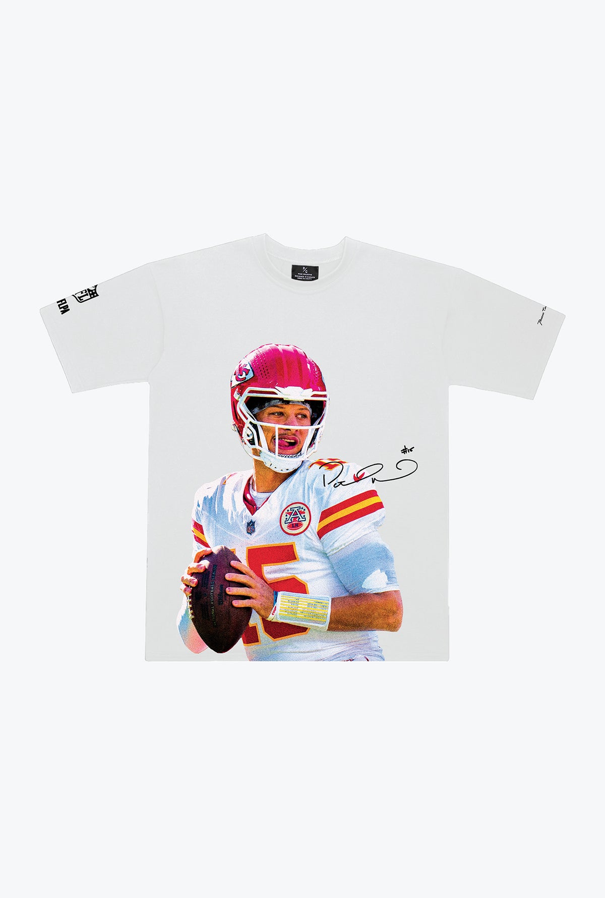 Patrick Mahomes Heavyweight Garment Dyed T-Shirt - White