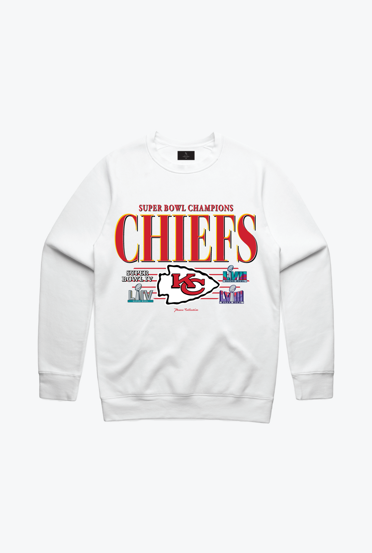 Kansas City Chiefs Vintage Crewneck - White