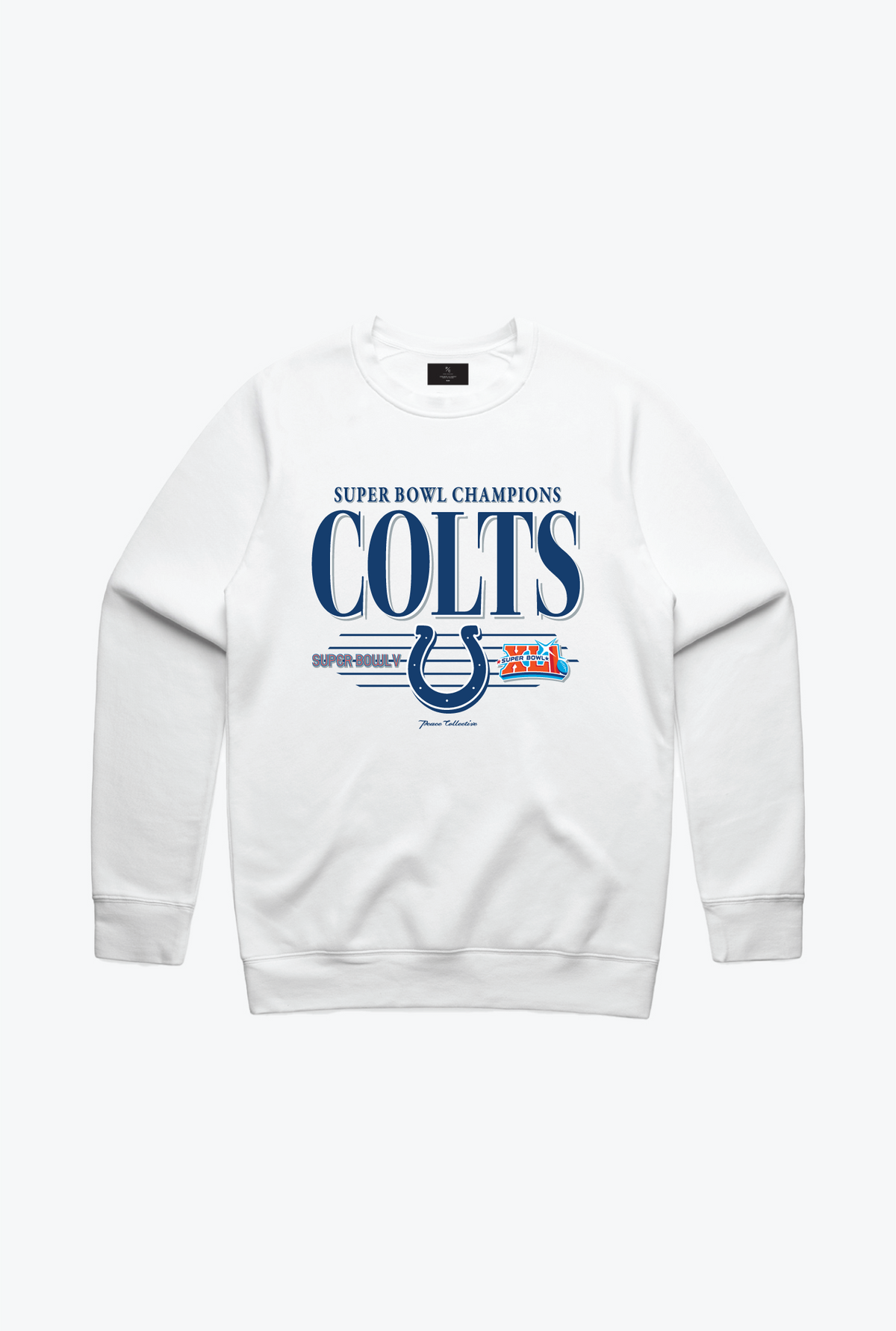 Indianapolis Colts Vintage Crewneck - White