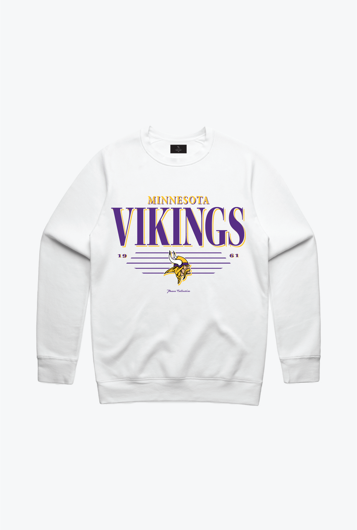 Minnesota Vikings Vintage Crewneck - White