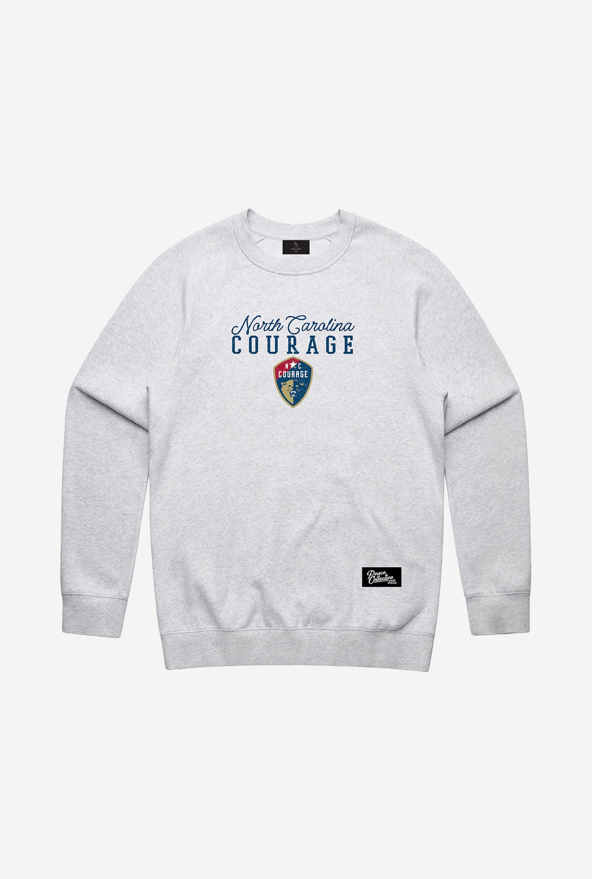 North Carolina Courage Spirit Crewneck - Ash