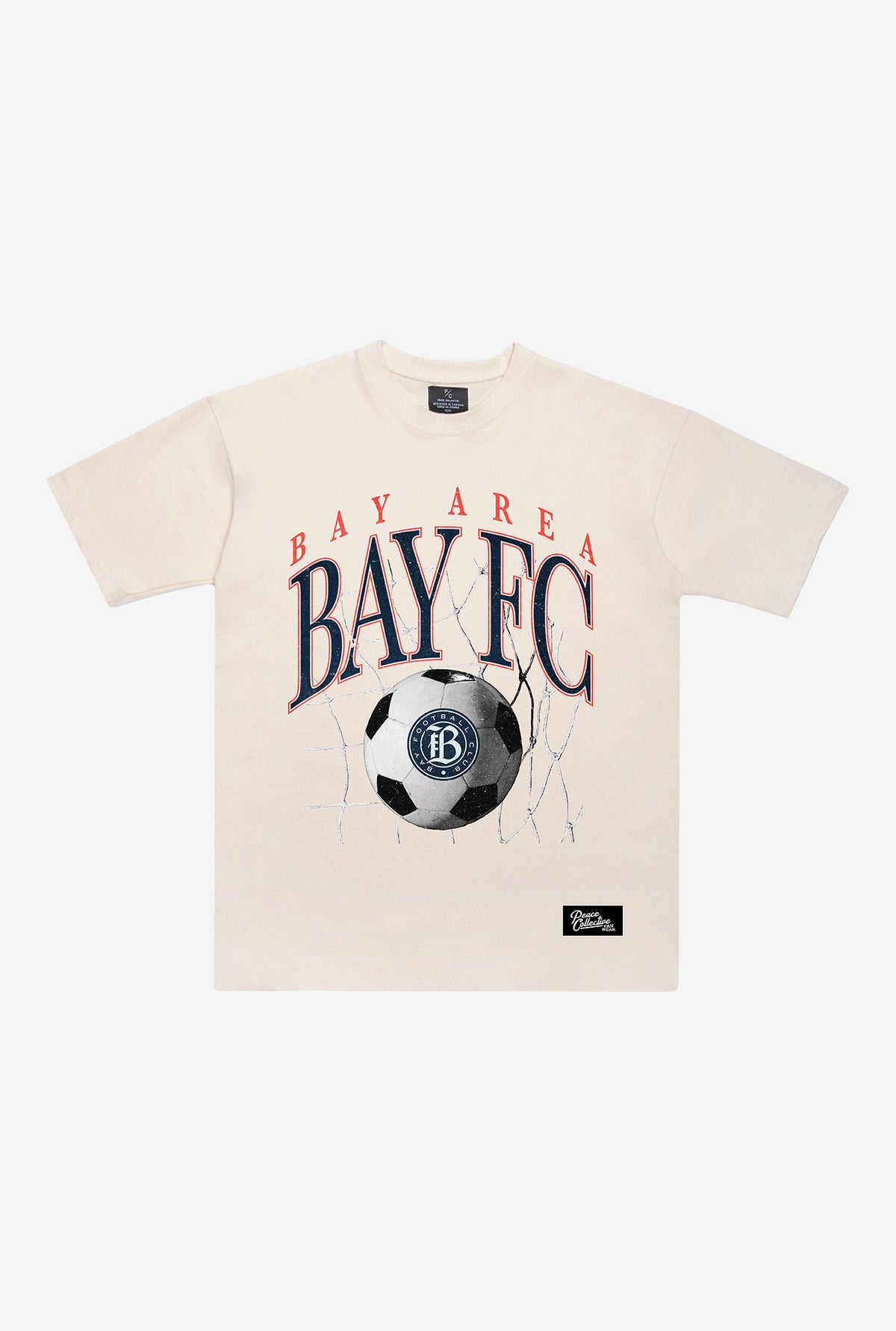 Bay FC Heavyweight T-Shirt - Ivory