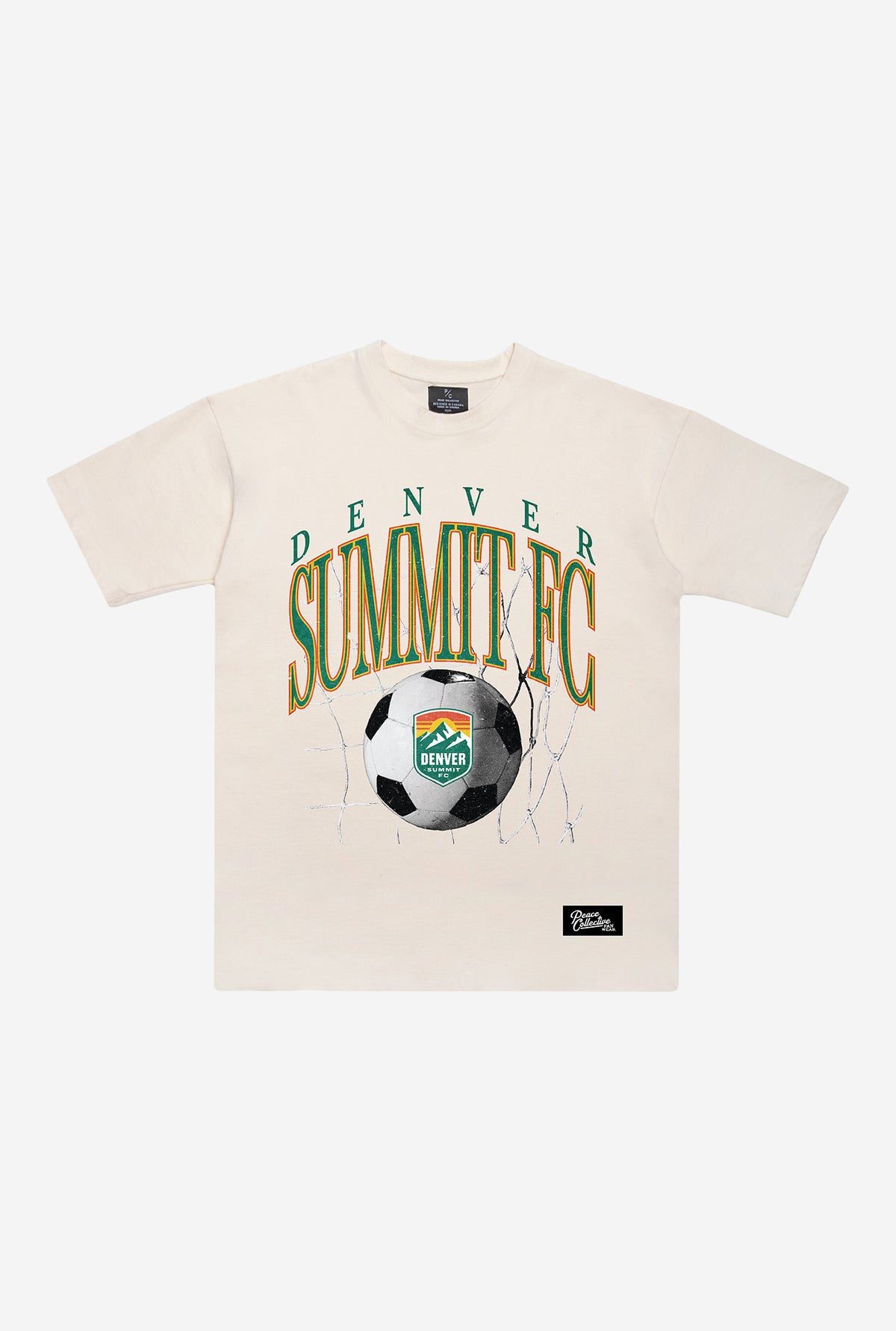 Denver Summit FC Heavyweight T-Shirt - Ivory