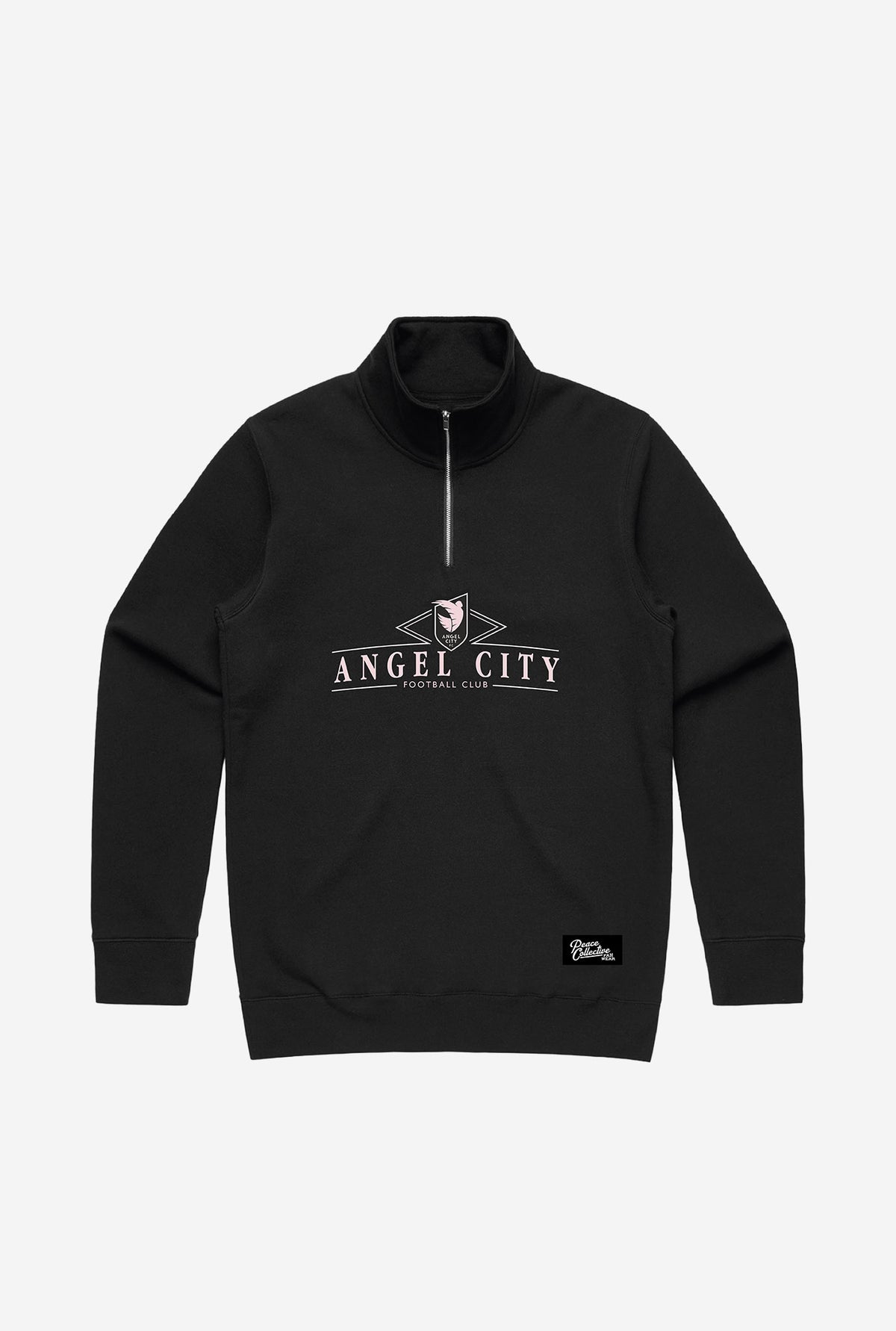 Angel City FC Vintage Quarter Zip - Black