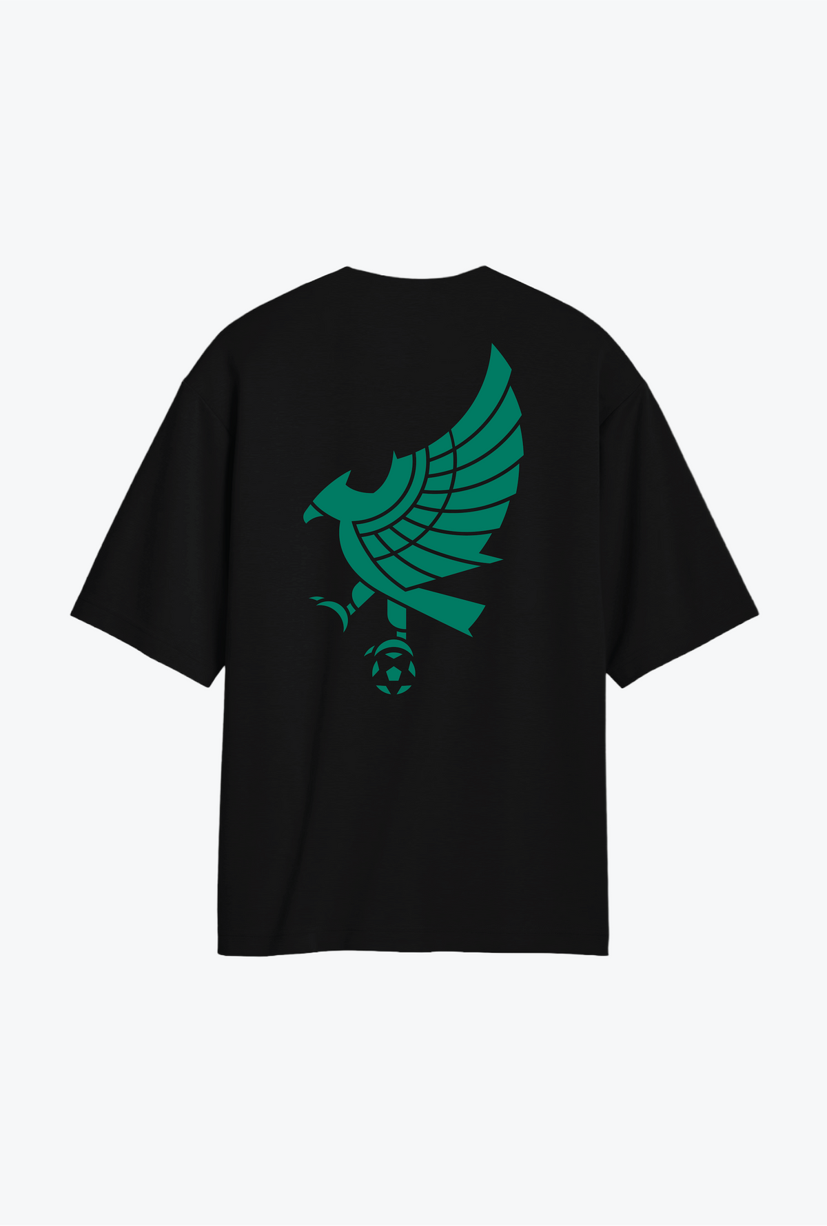 Mexico Tri-Logo Heavyweight T-Shirt - Black