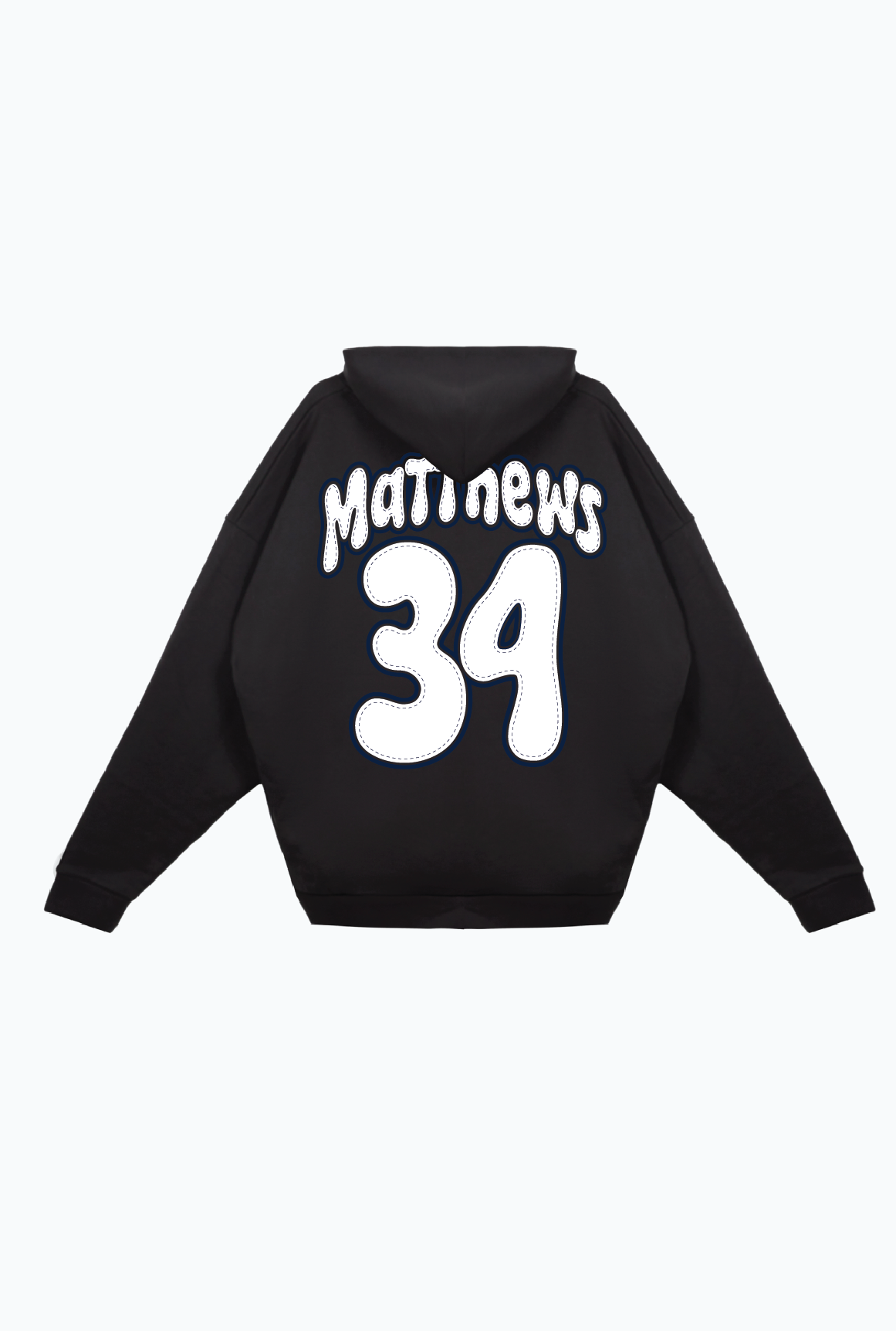 Auston Matthews Relaxed Hoodie - Black