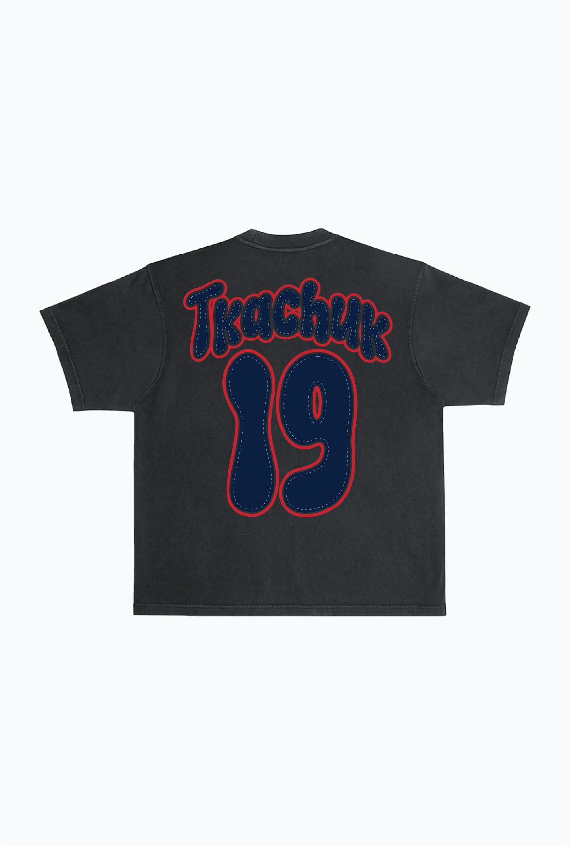 Matthew Tkachuk Heavyweight Garment Dyed T-Shirt - Black