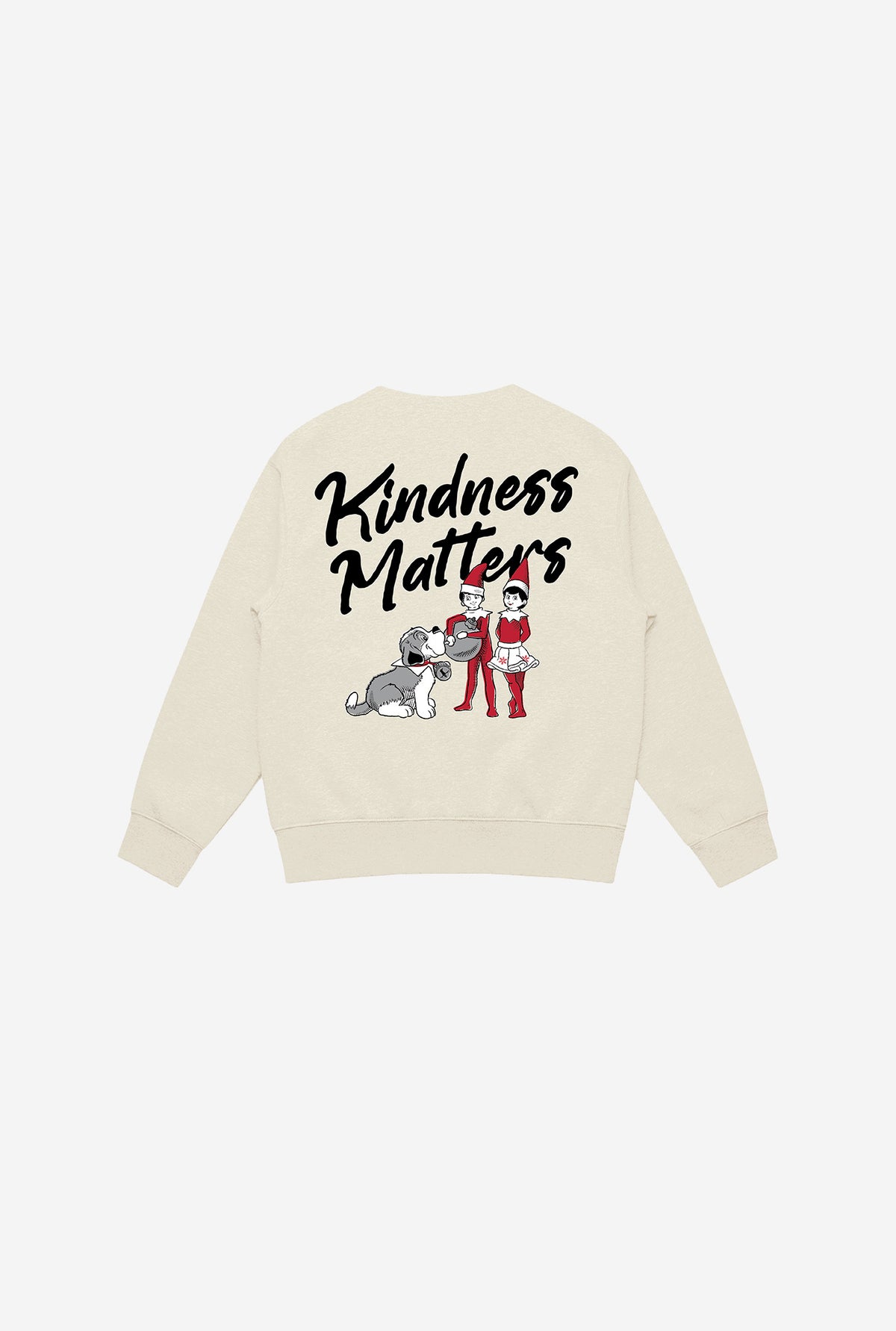 P/C x The Elf on the Shelf®: Kindness Matter Kids Crewneck - Ivory