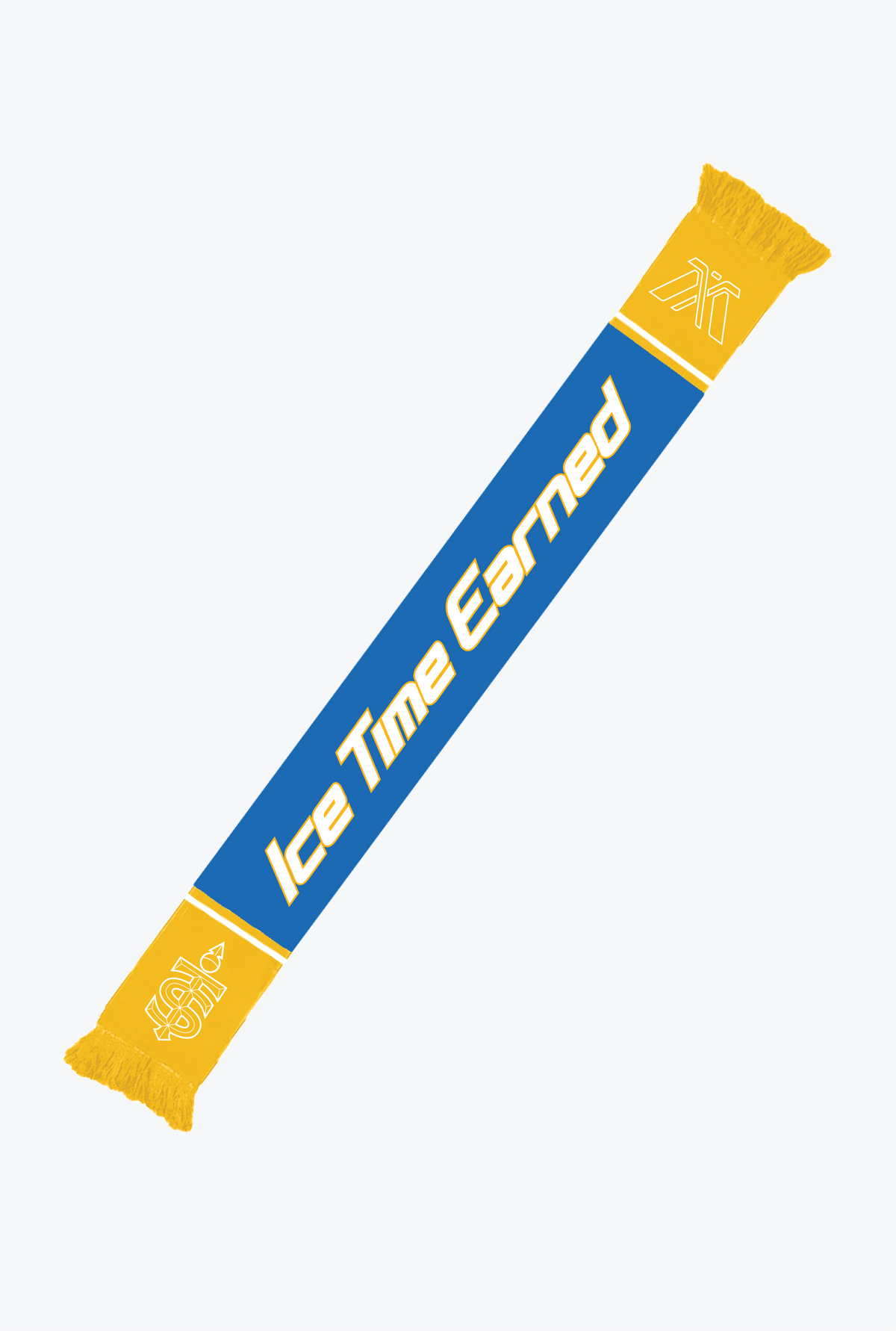 Toronto Sceptres Ice Time Earned Knit Scarf - Yellow / Royal