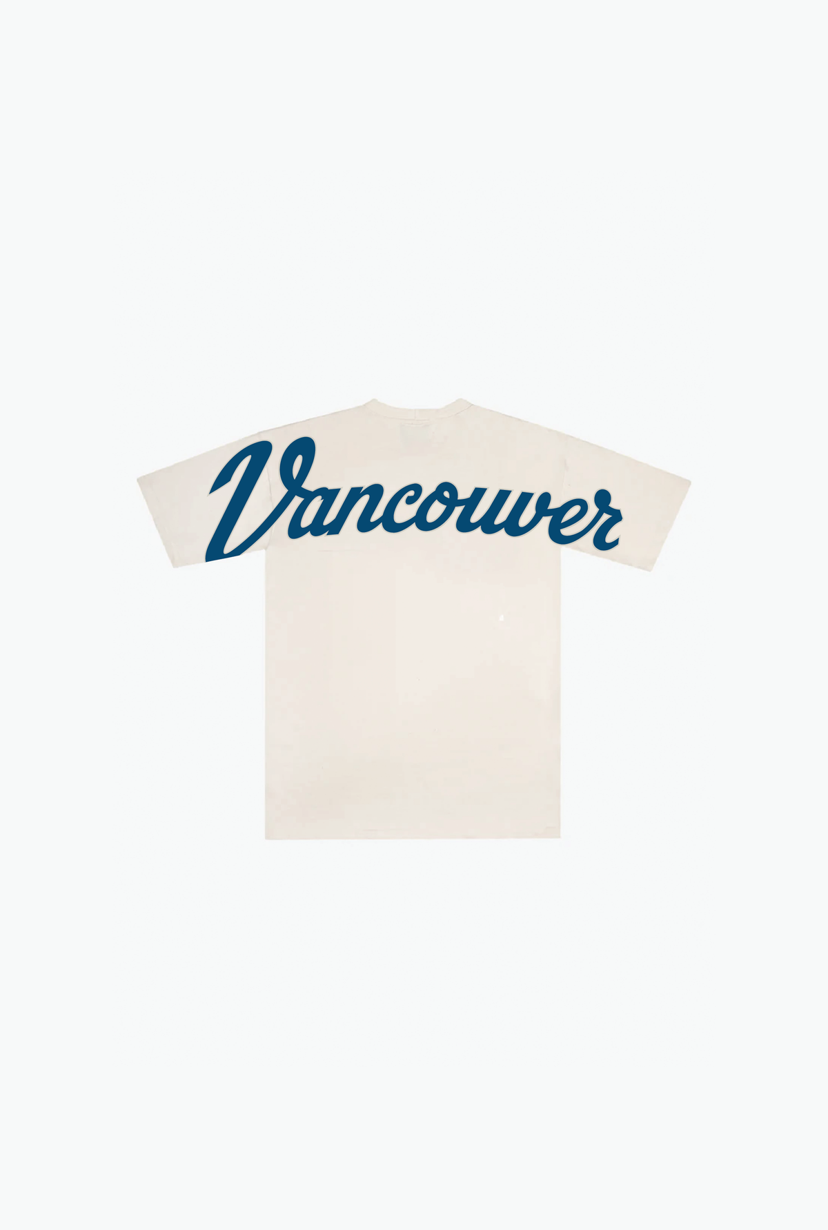 Vancouver Goldeneyes Spirit Script Youth Heavyweight T-Shirt - Ivory