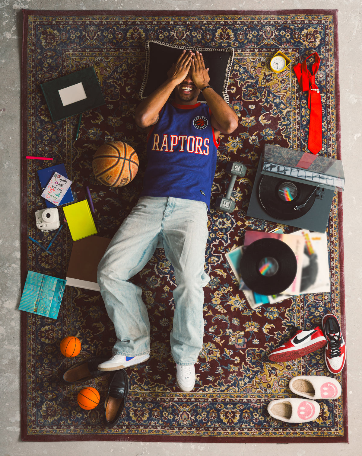 Toronto Raptors Knit Basketball Jersey - Purple