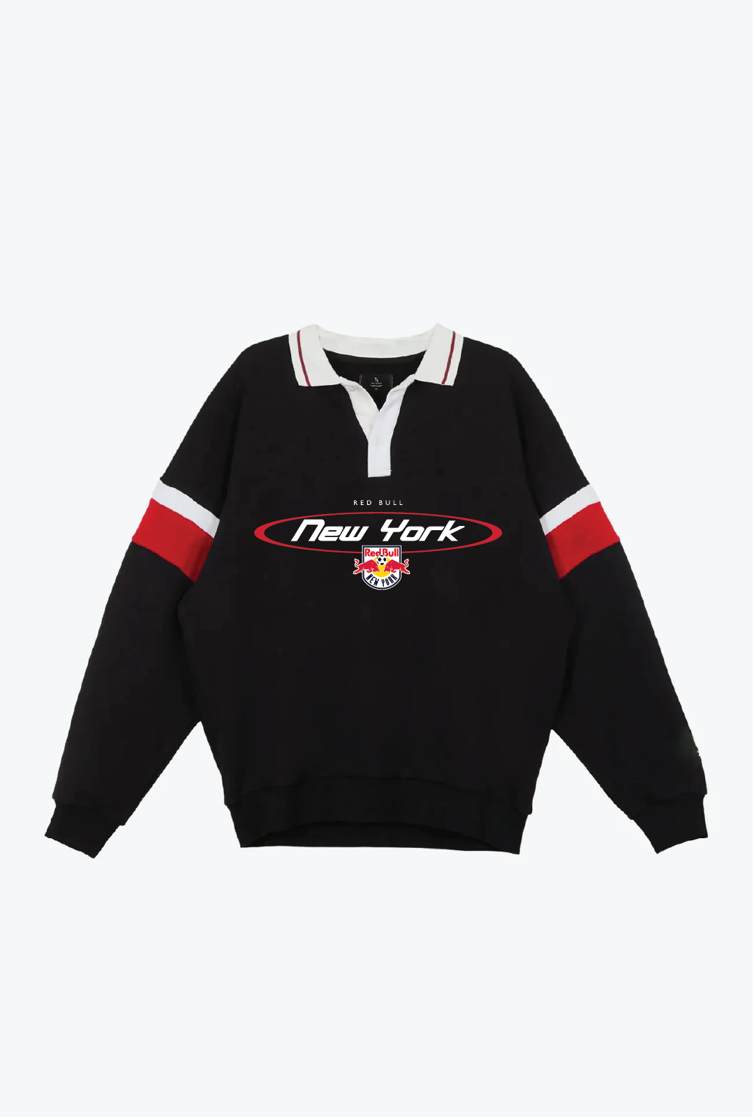 New York Red Bulls Oversized Rugby - Black / Red