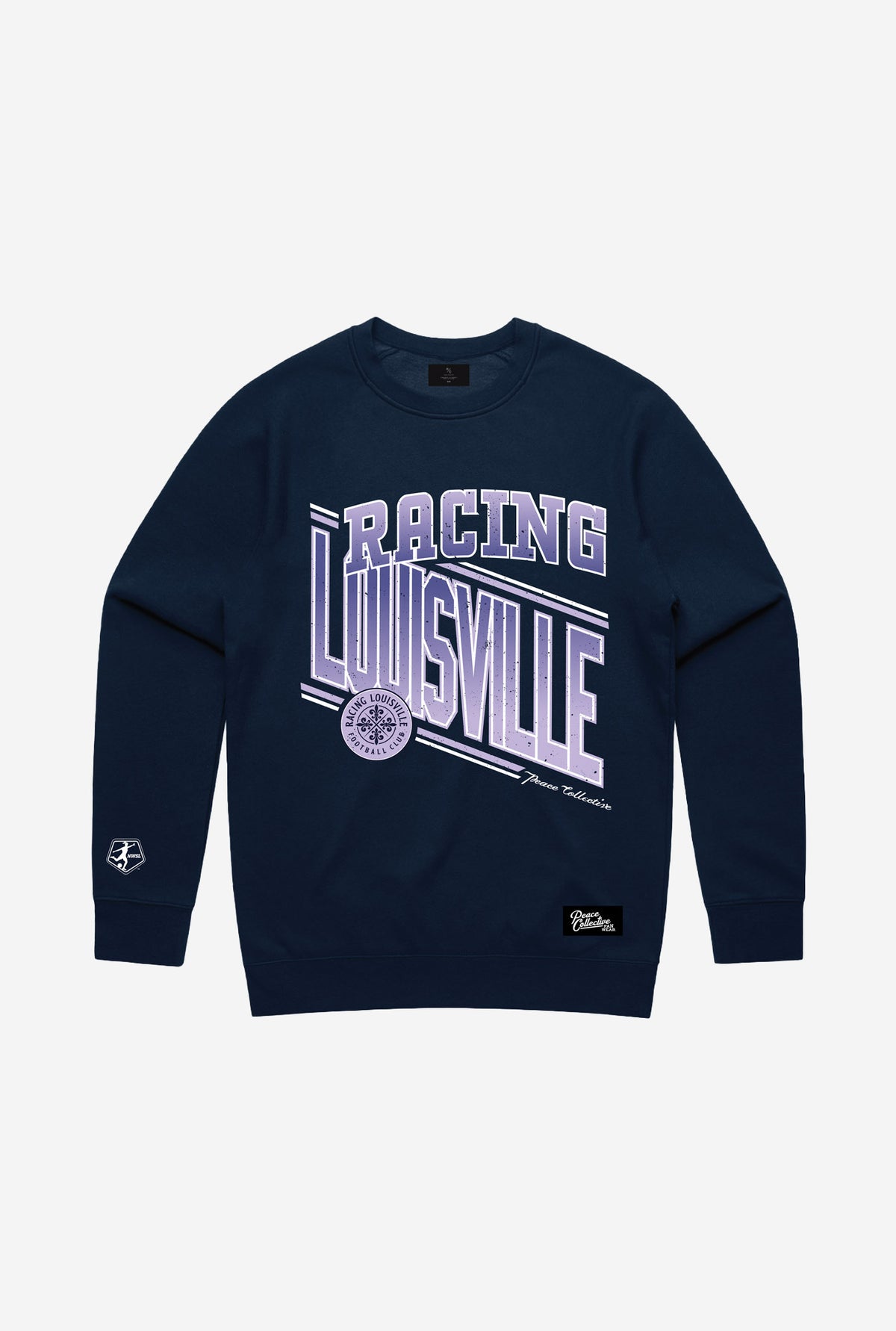 Racing Louisville FC Vintage Crewneck - Navy
