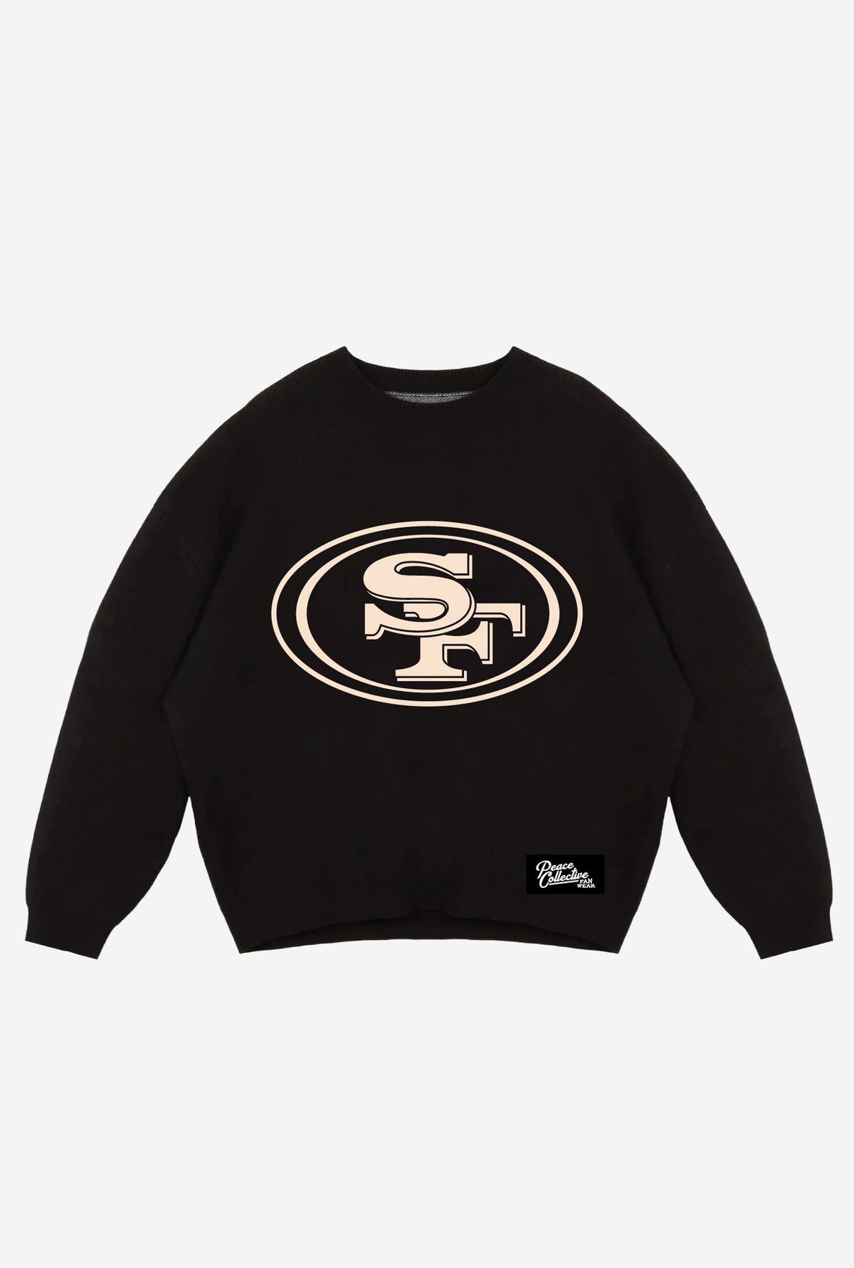 San Francisco 49ers Knit Sweater - Black