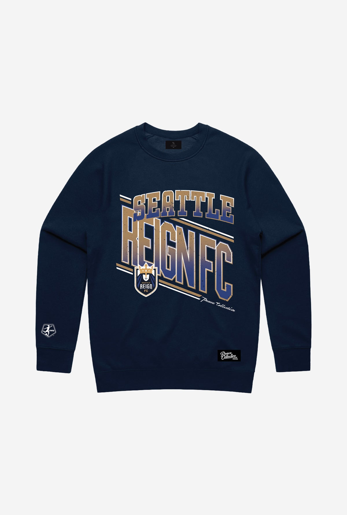 Seattle Reign FC Vintage Crewneck - Navy