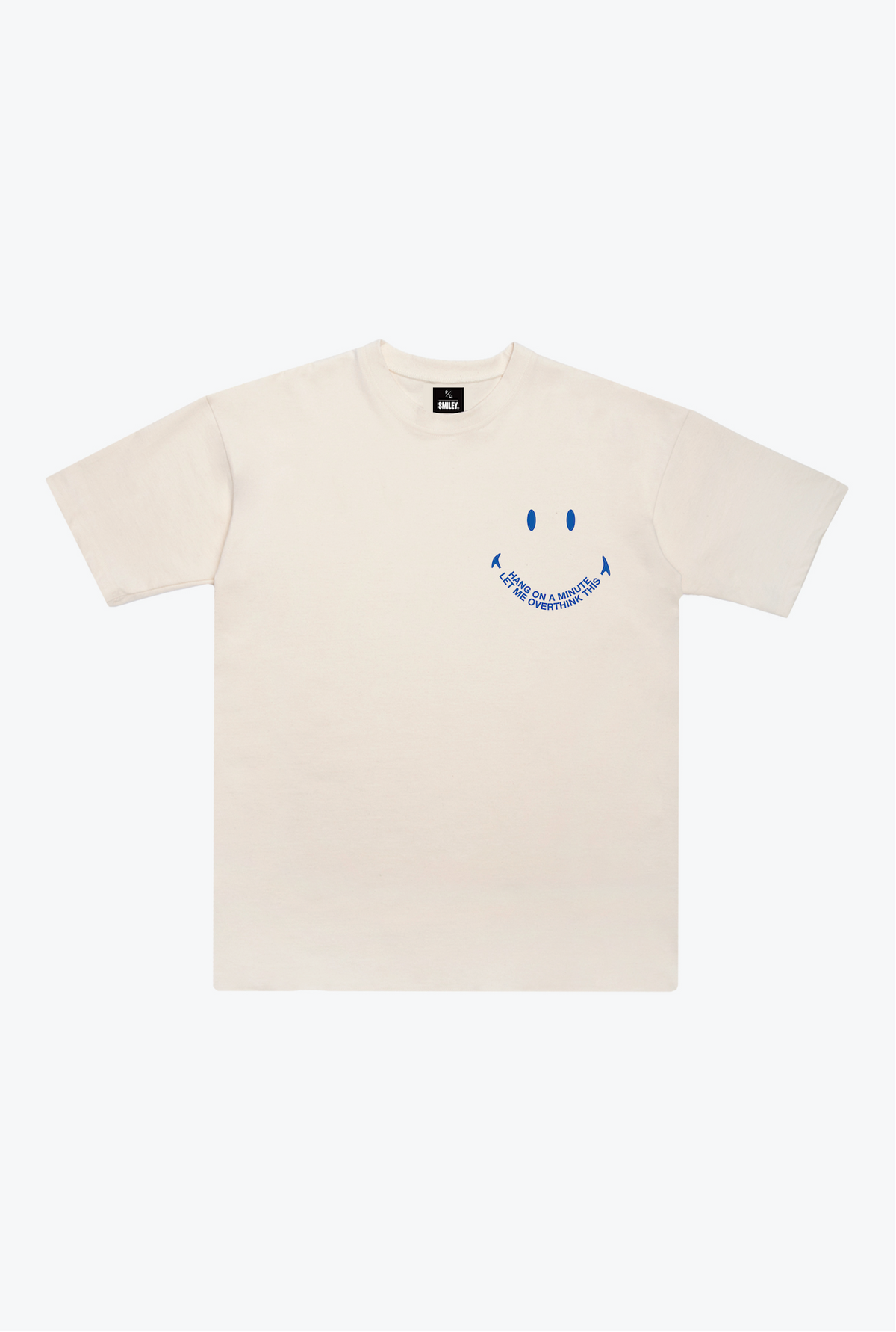 P/C x Smiley: Overthinking Smiley Heavyweight T-Shirt - Ivory