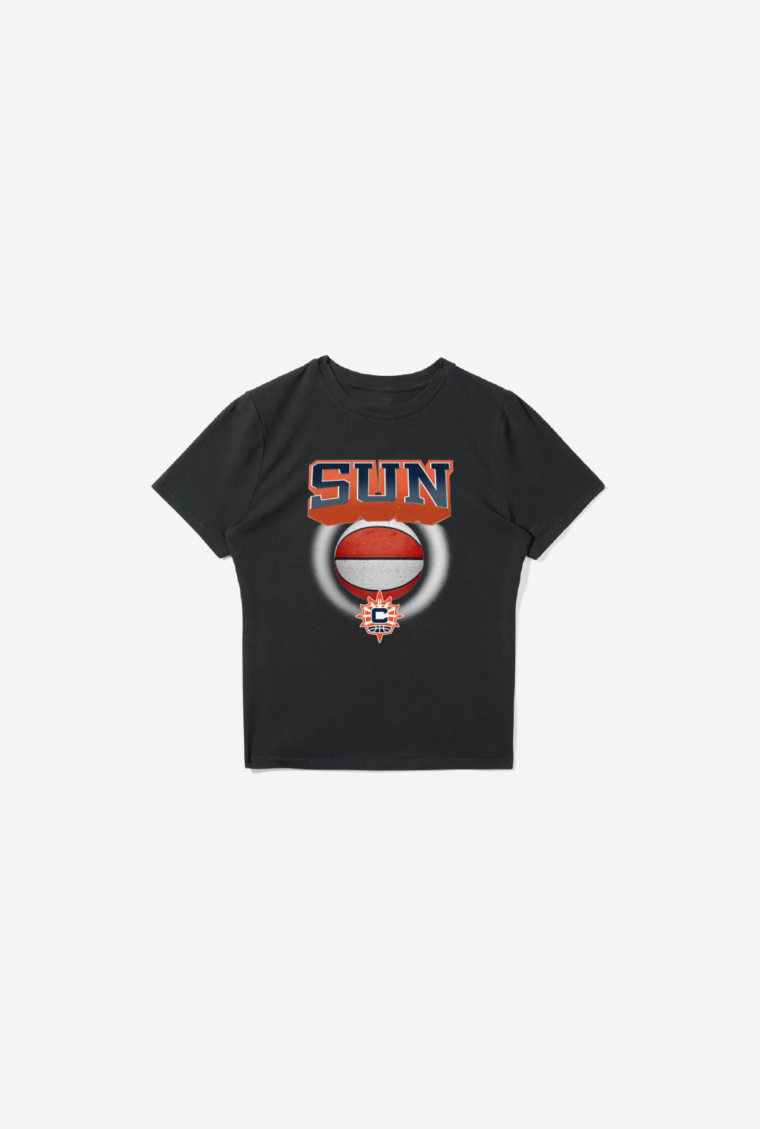 Connecticut Sun Baby Tee - Black