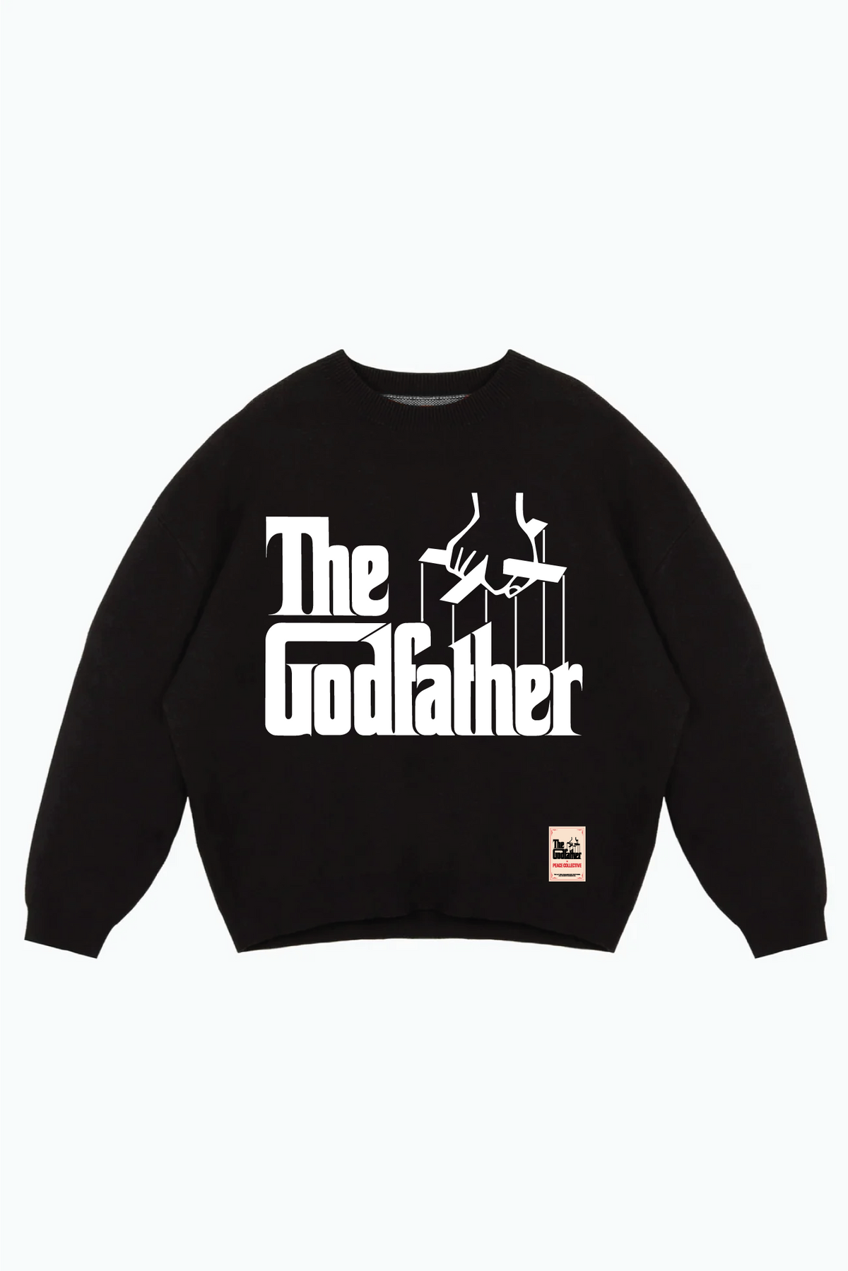 P/C x The Godfather Knit Sweater - Black