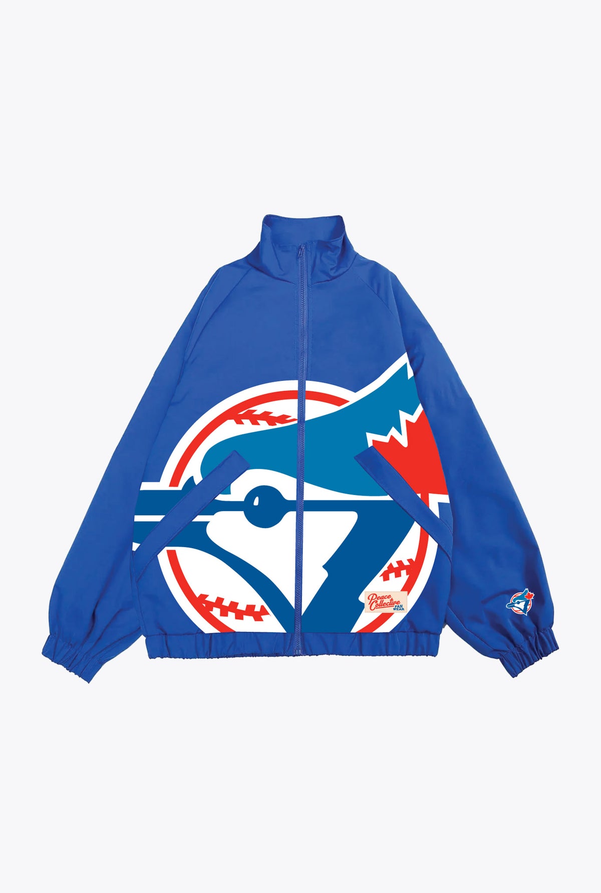 Toronto Blue Jays Cooperstown AOP Windbreaker - Royal