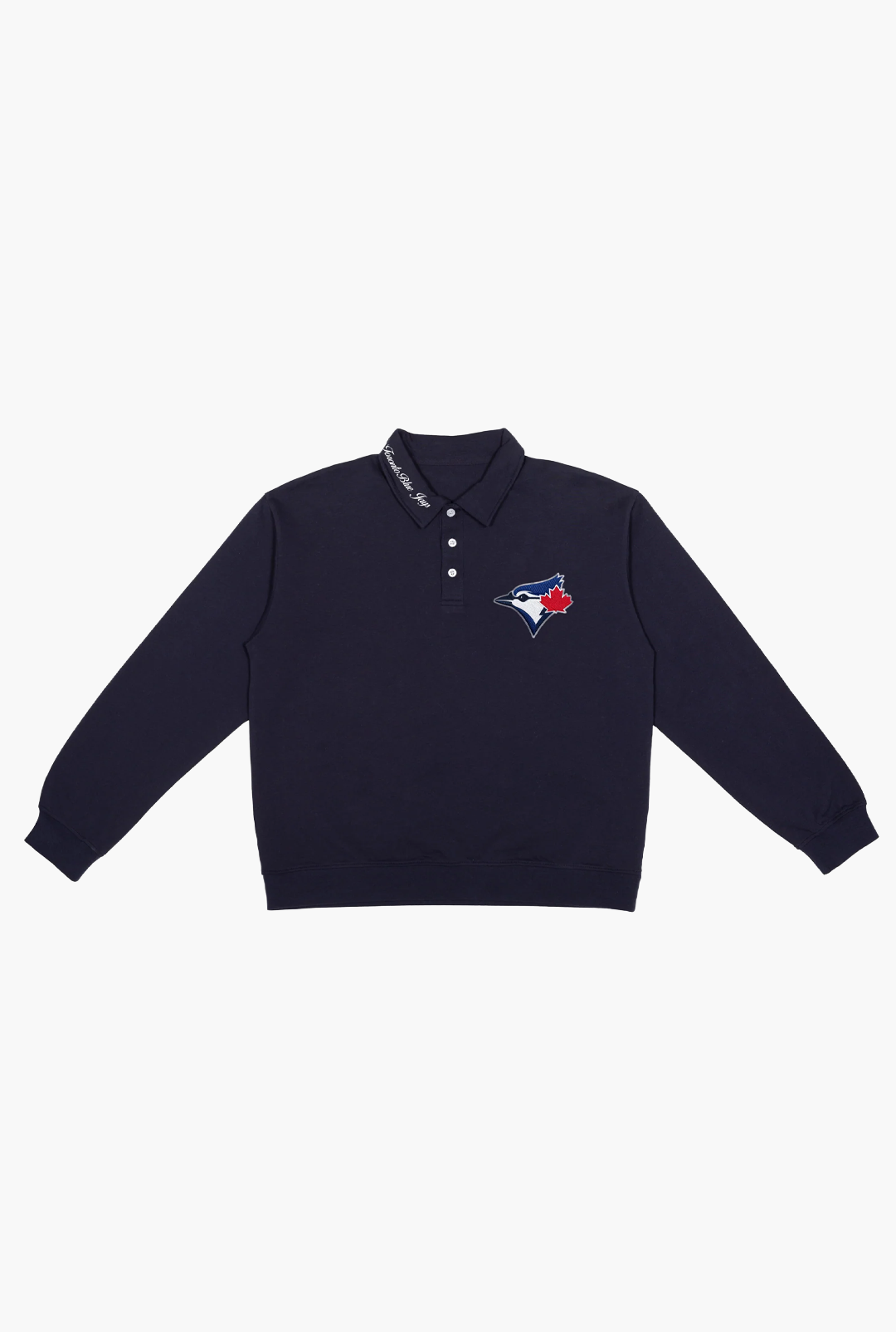 Toronto Blue Jays Longsleeve Polo - Navy