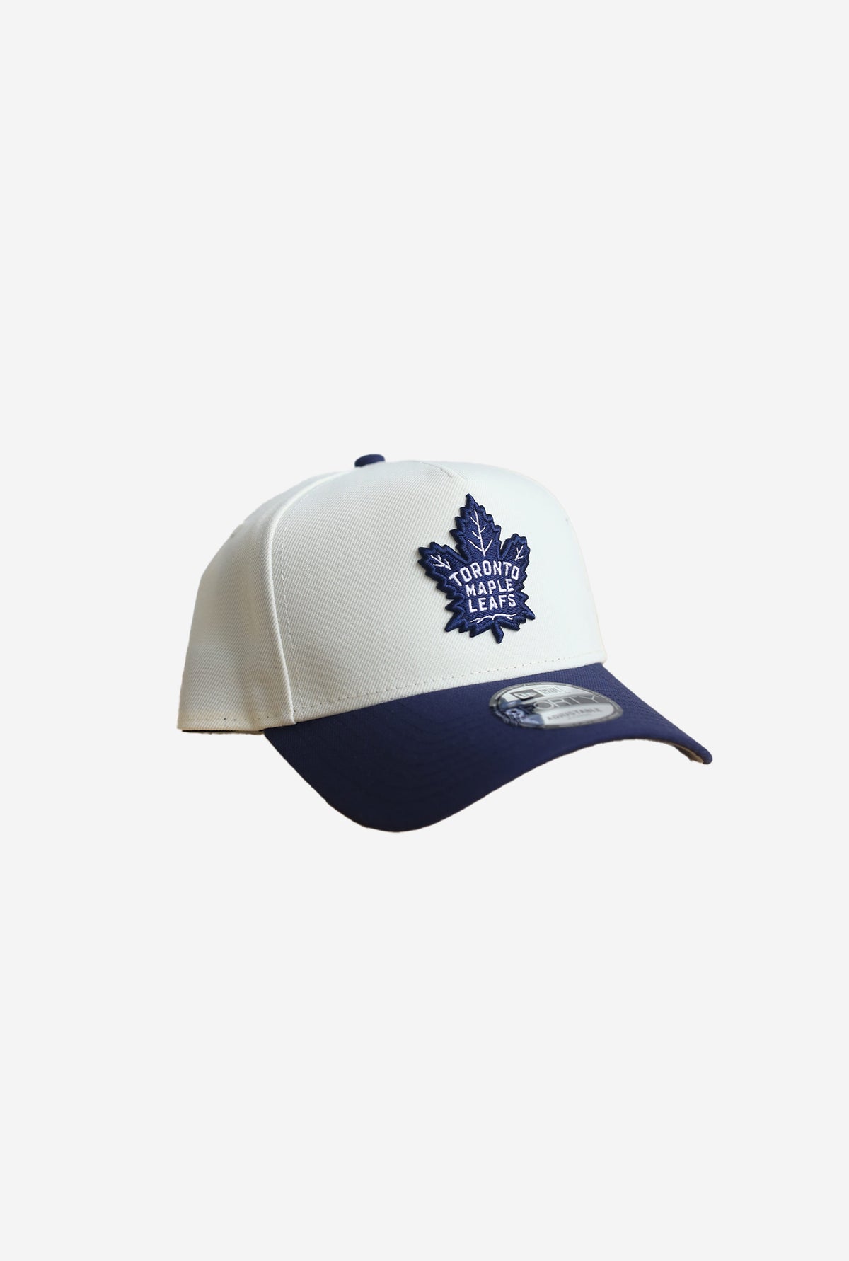 Toronto Maple Leafs 9FORTY A-Frame Cap - Chrome/ Navy