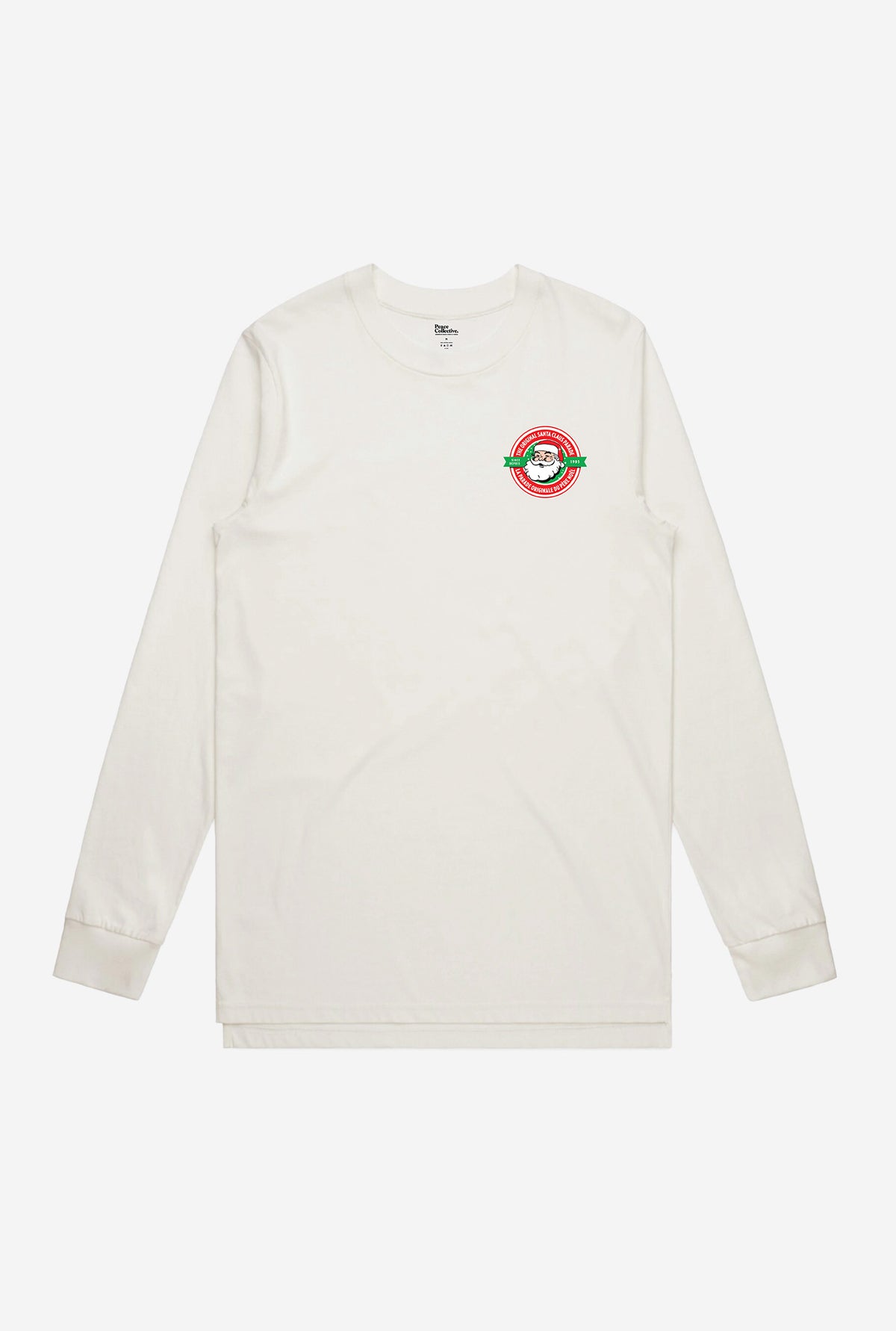 Santa Claus Arrives in Toronto Longsleeve T-Shirt - Ivory