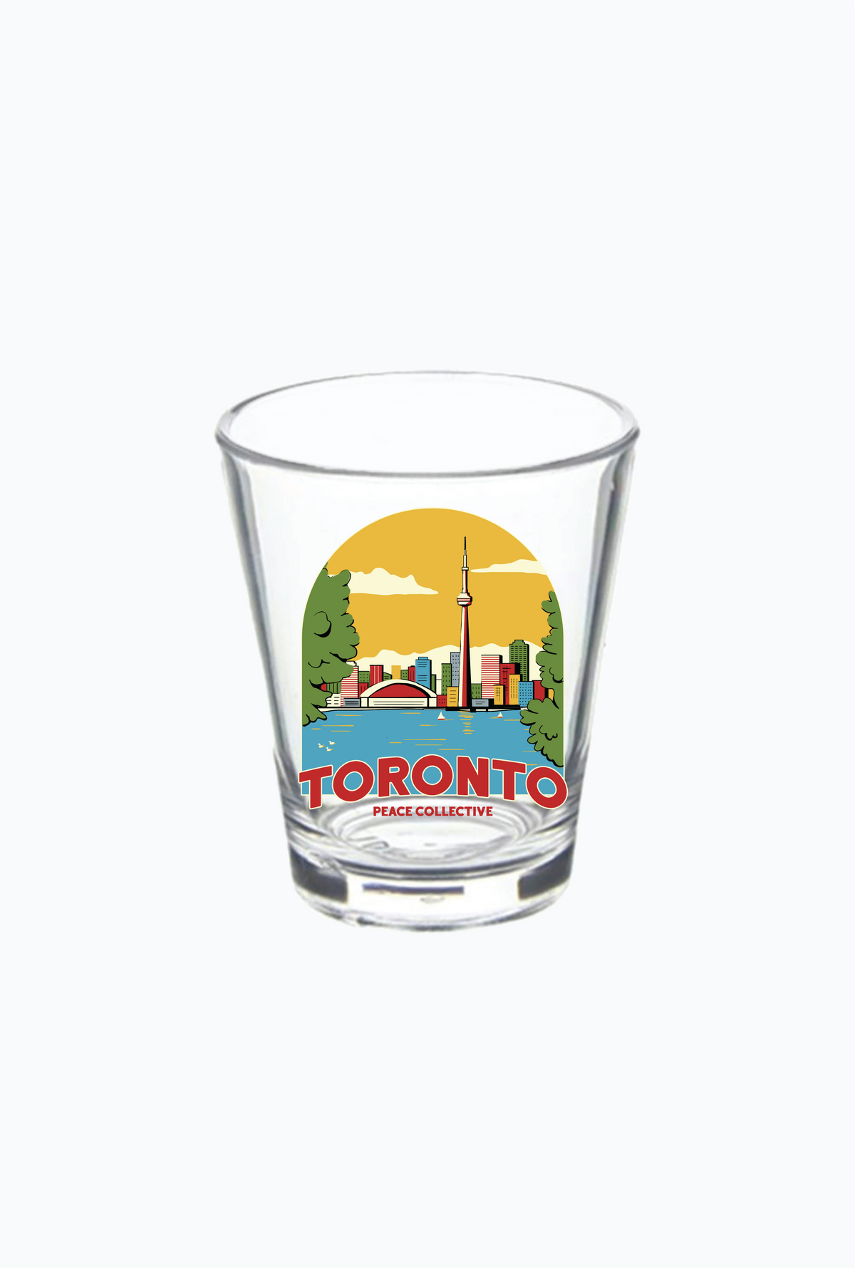 Home is Toronto Shot Glass - Multicolour