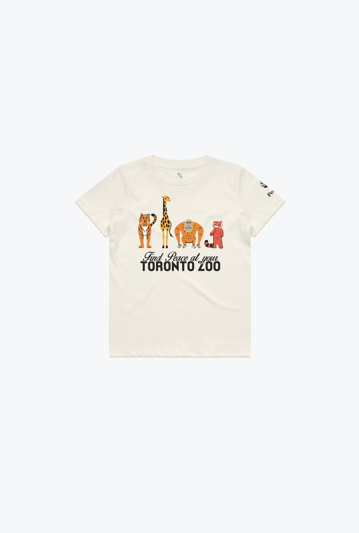 Toronto Zoo Youth T-Shirt - Ivory