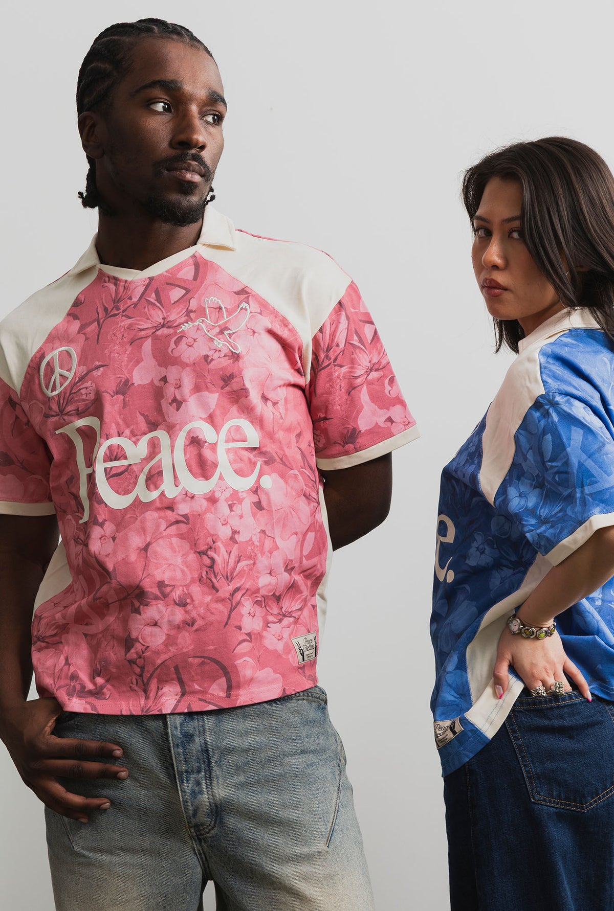 Peace Soccer Jersey - Terra Cotta