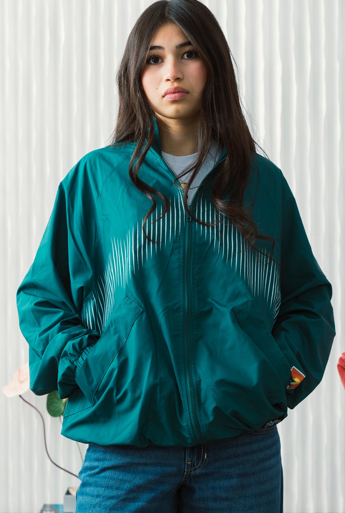 Denver Summit FC Emblem Windbreaker Jacket - Evergreen