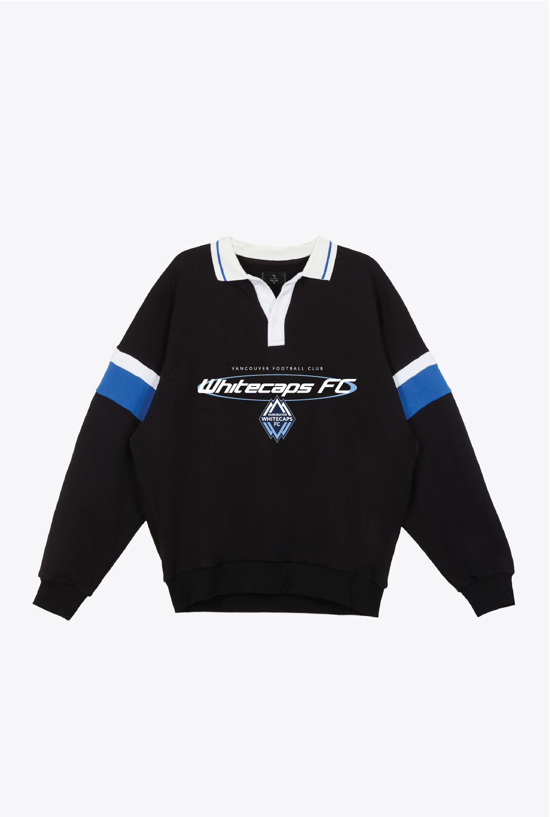Vancouver Whitecaps FC Oversized Rugby - Black / Royal